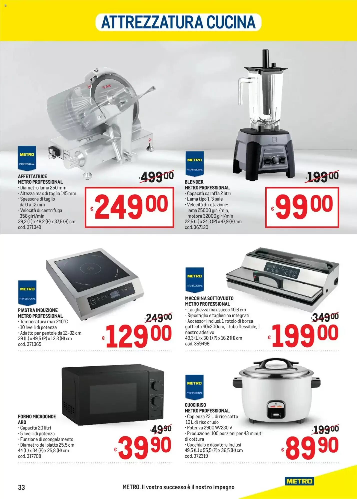 Volantino promozionale Metro  valide dal 24/09/2026 - Pagina 33.