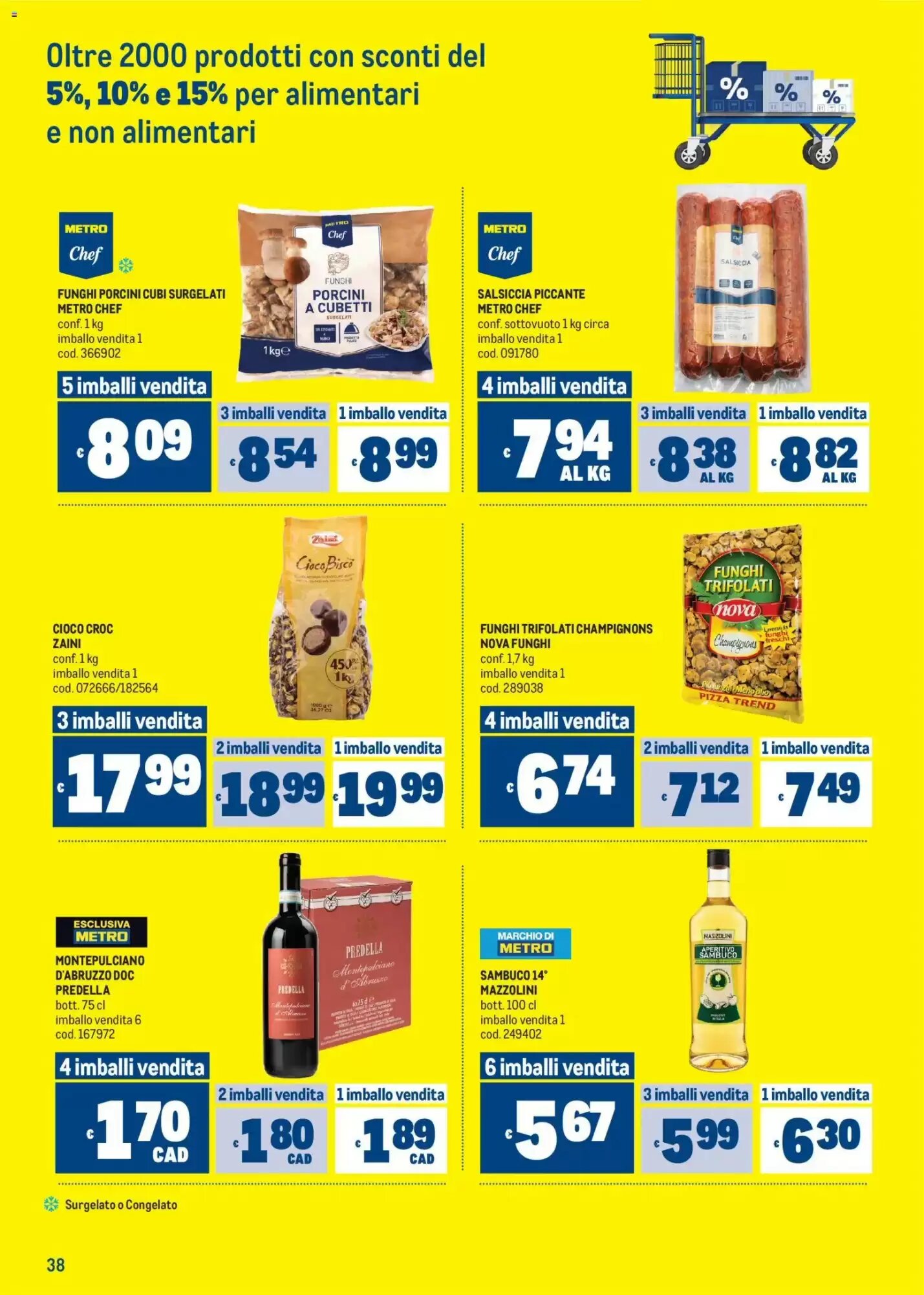 Volantino promozionale Metro  valide dal 24/09/2026 - Pagina 38.