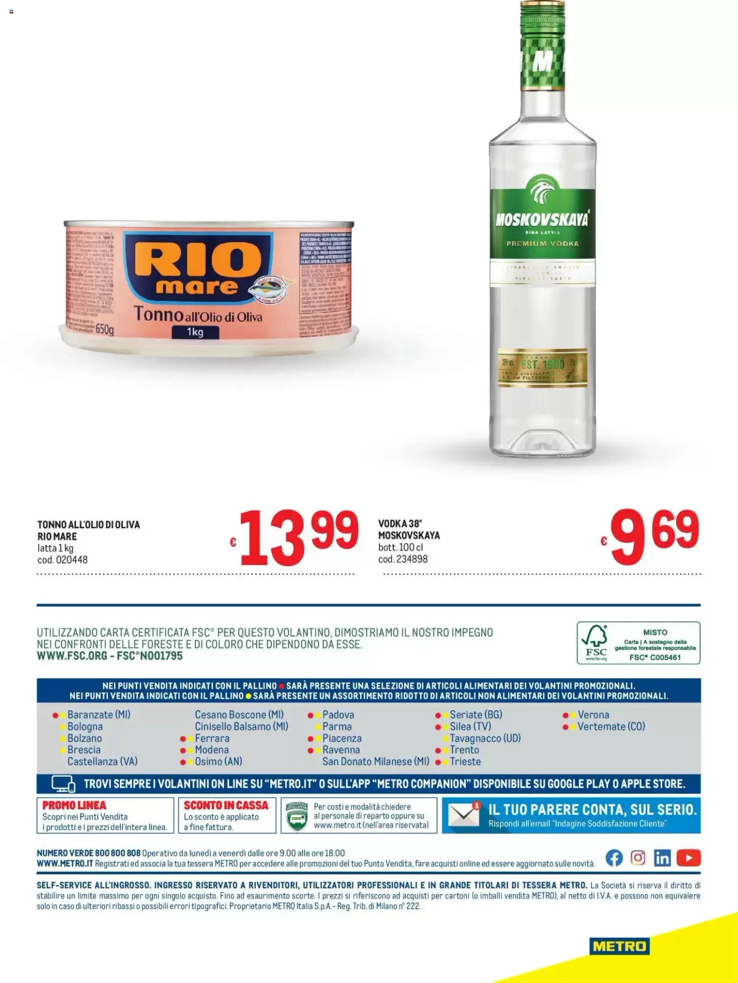Volantino promozionale Metro  valide dal 24/09/2026 - Pagina 40.