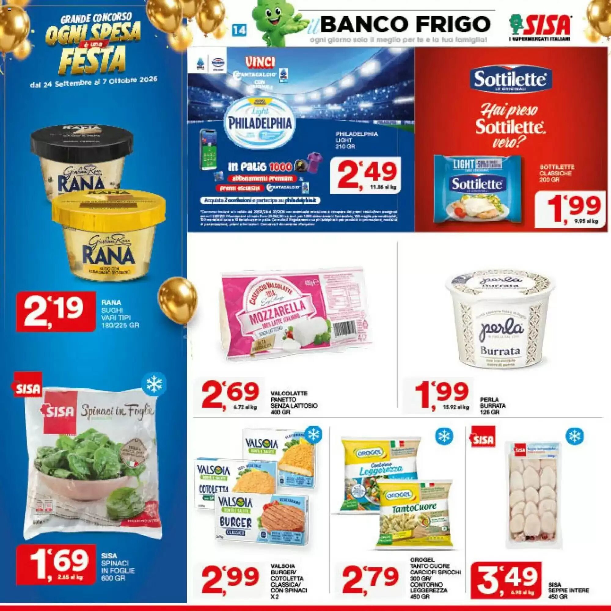 Volantino promozionale Sisa  valide dal 24/09/2026 - Pagina 14.
