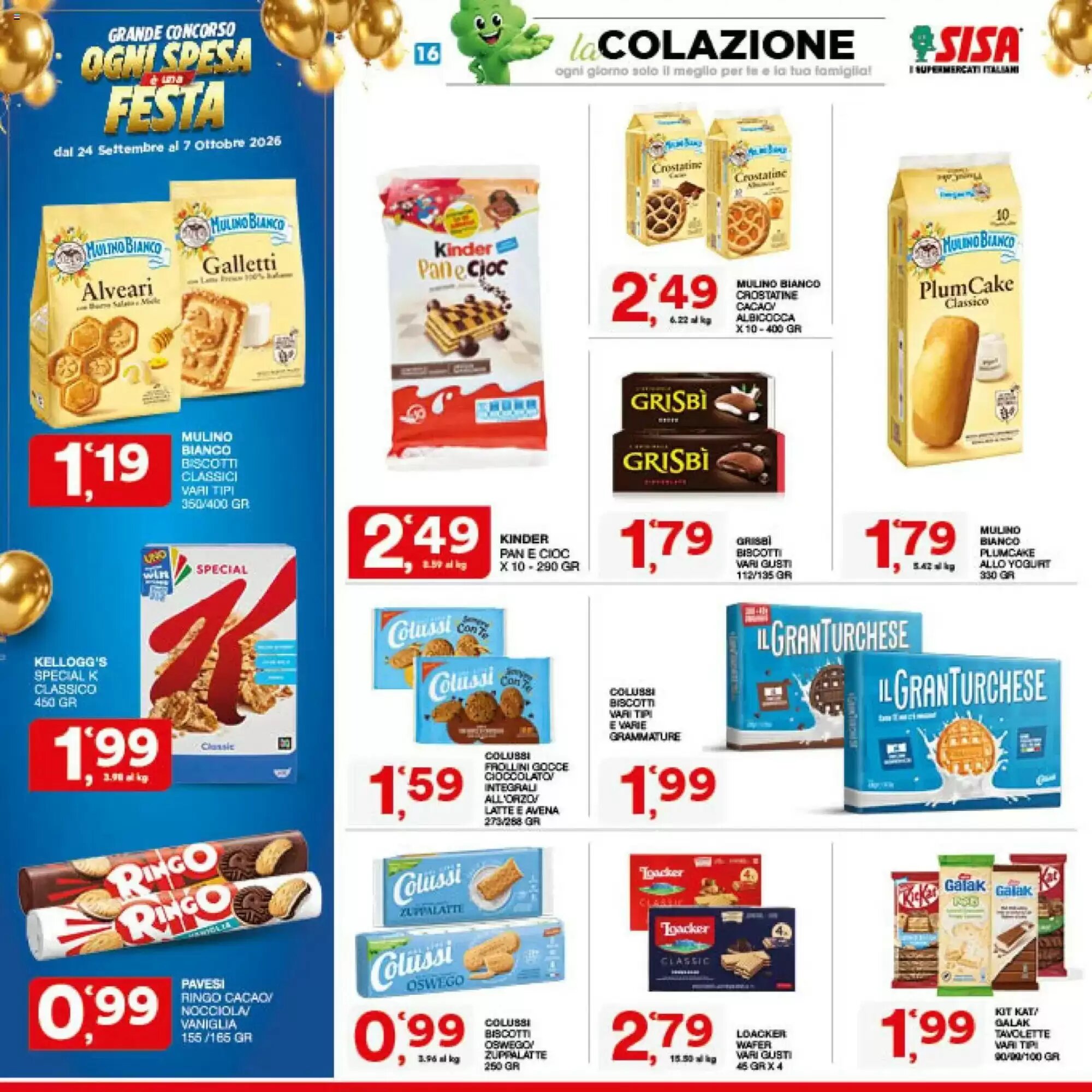 Volantino promozionale Sisa  valide dal 24/09/2026 - Pagina 16.