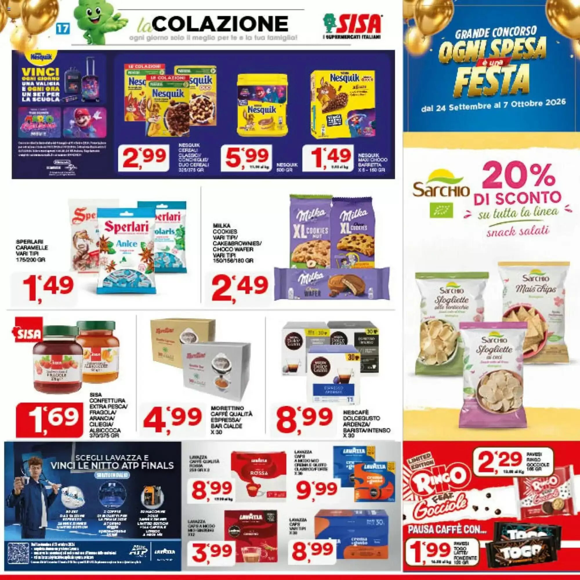 Volantino promozionale Sisa  valide dal 24/09/2026 - Pagina 17.