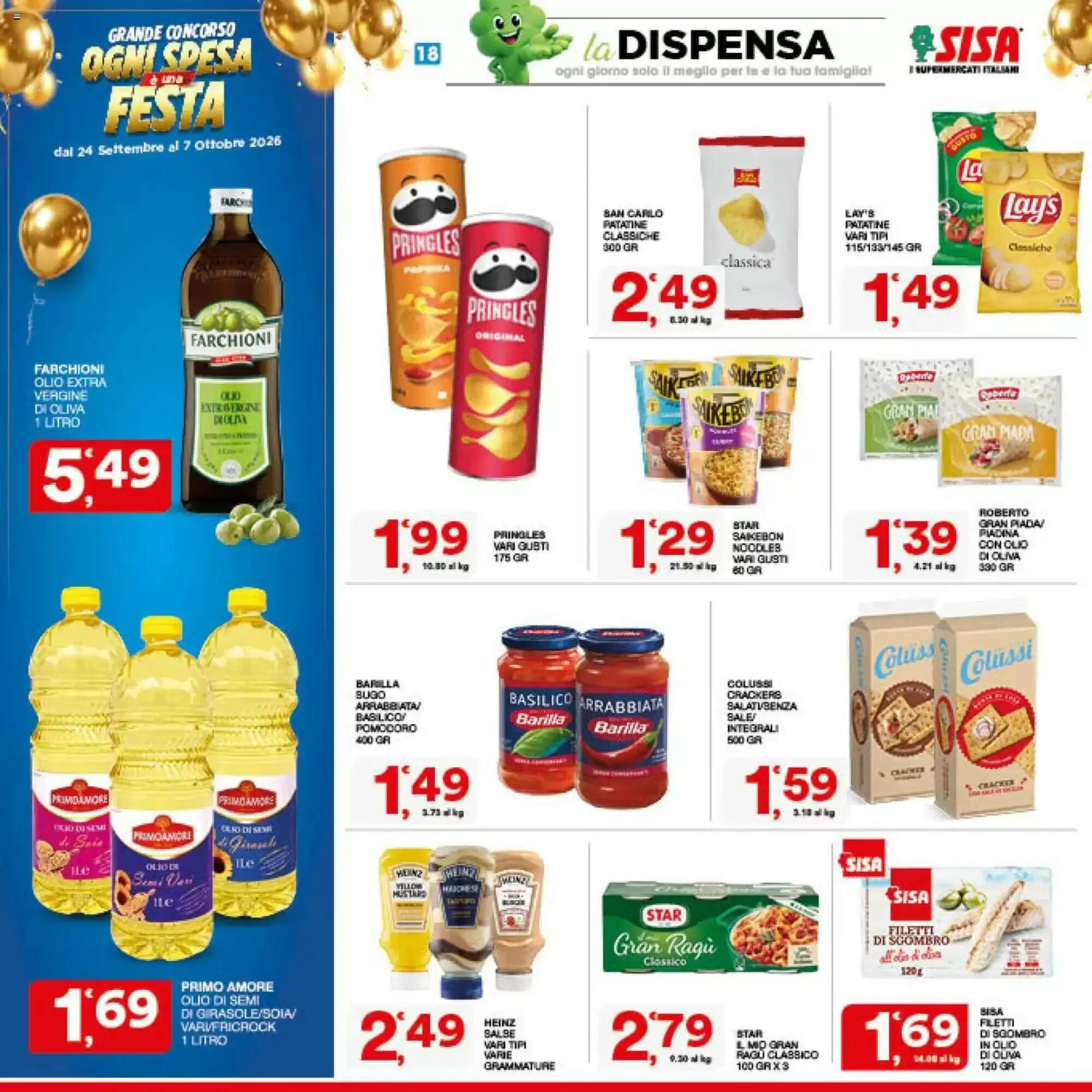 Volantino promozionale Sisa  valide dal 24/09/2026 - Pagina 18.