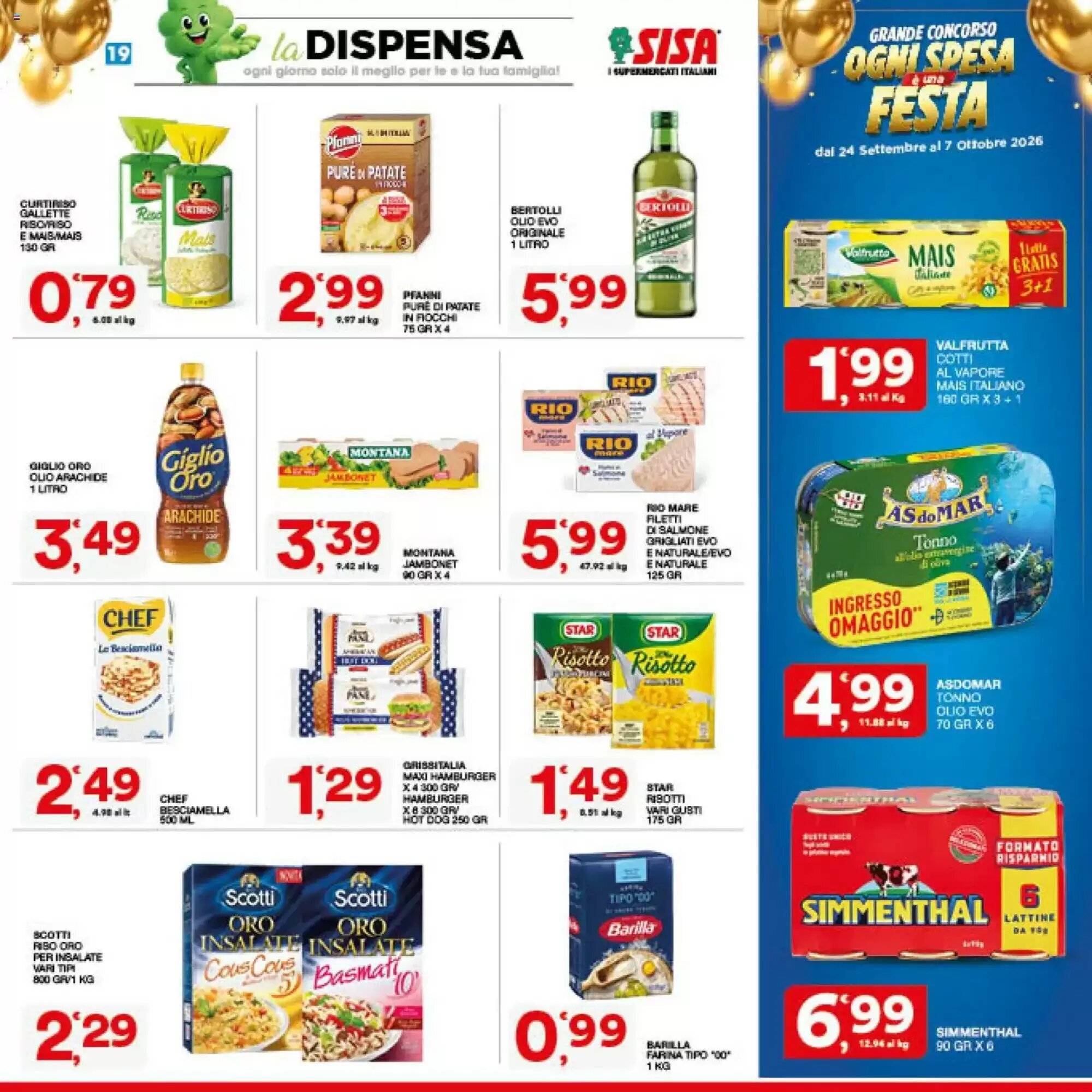 Volantino promozionale Sisa  valide dal 24/09/2026 - Pagina 19.