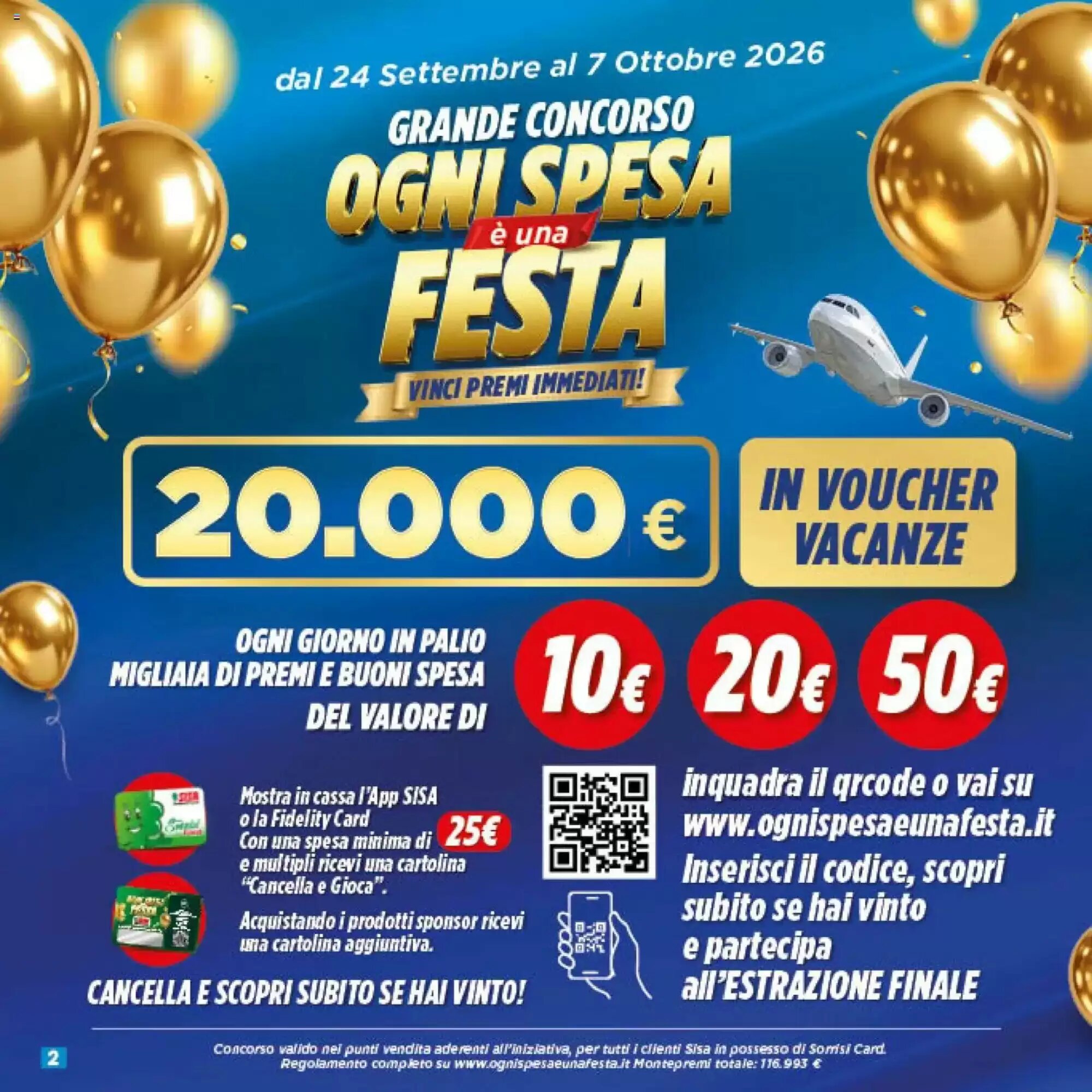 Volantino promozionale Sisa  valide dal 24/09/2026 - Pagina 2.