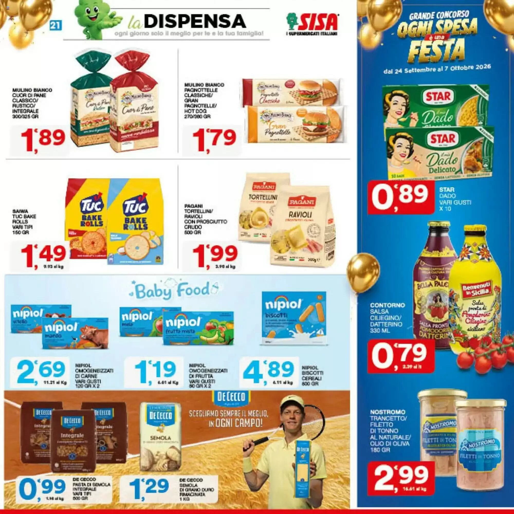 Volantino promozionale Sisa  valide dal 24/09/2026 - Pagina 21.