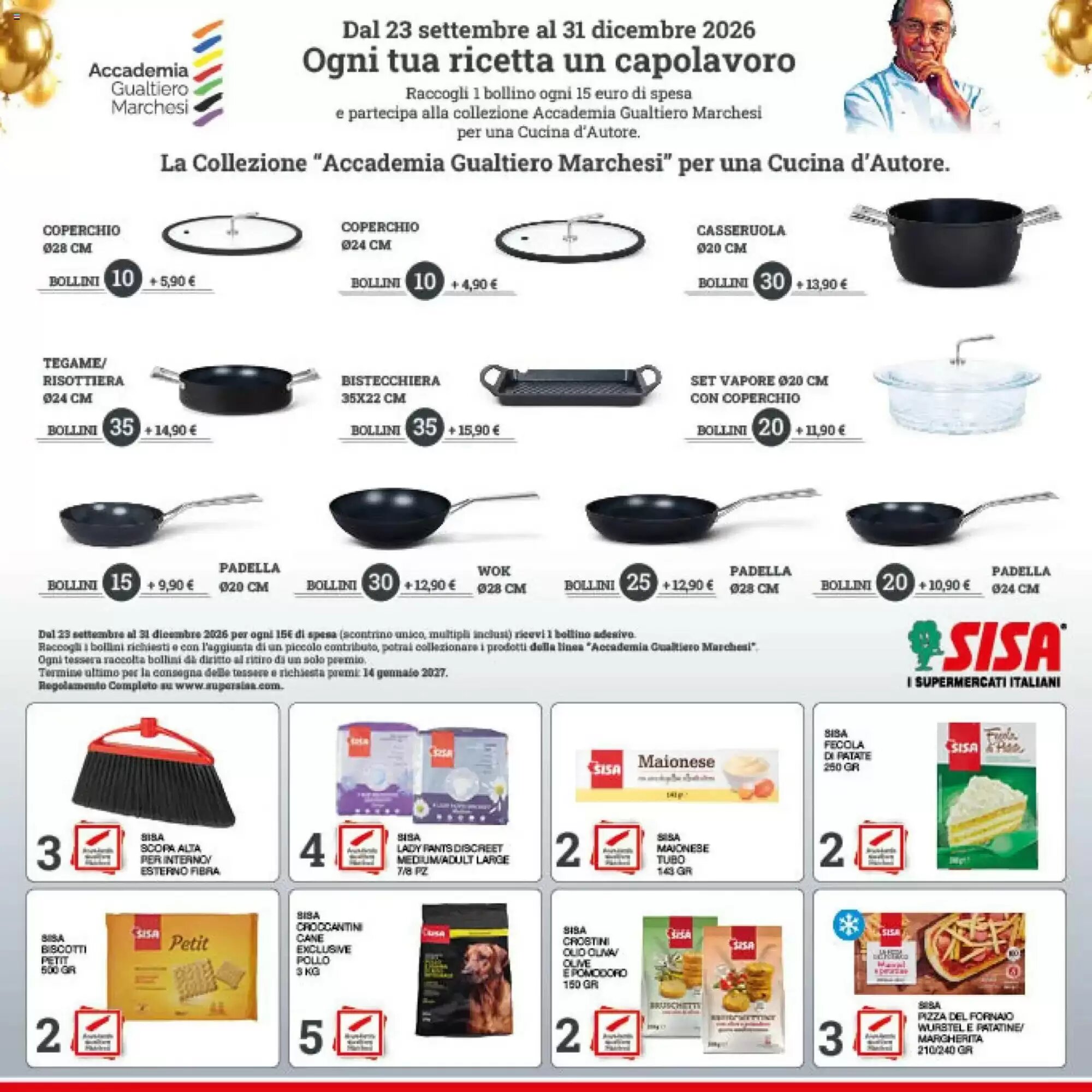 Volantino promozionale Sisa  valide dal 24/09/2026 - Pagina 24.