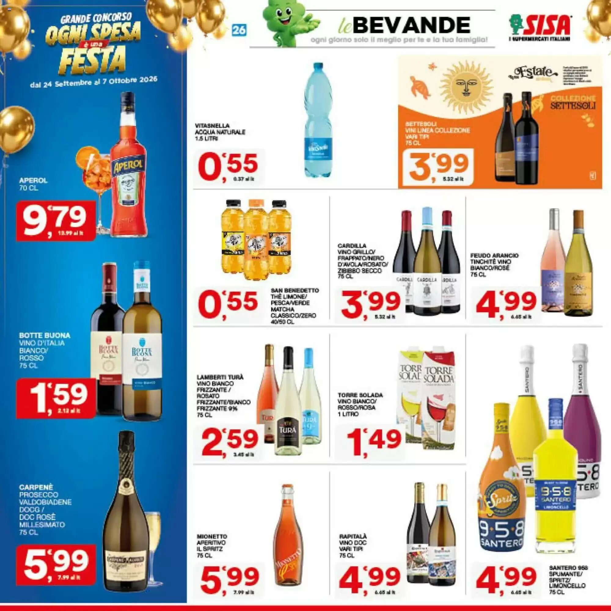 Volantino promozionale Sisa  valide dal 24/09/2026 - Pagina 26.