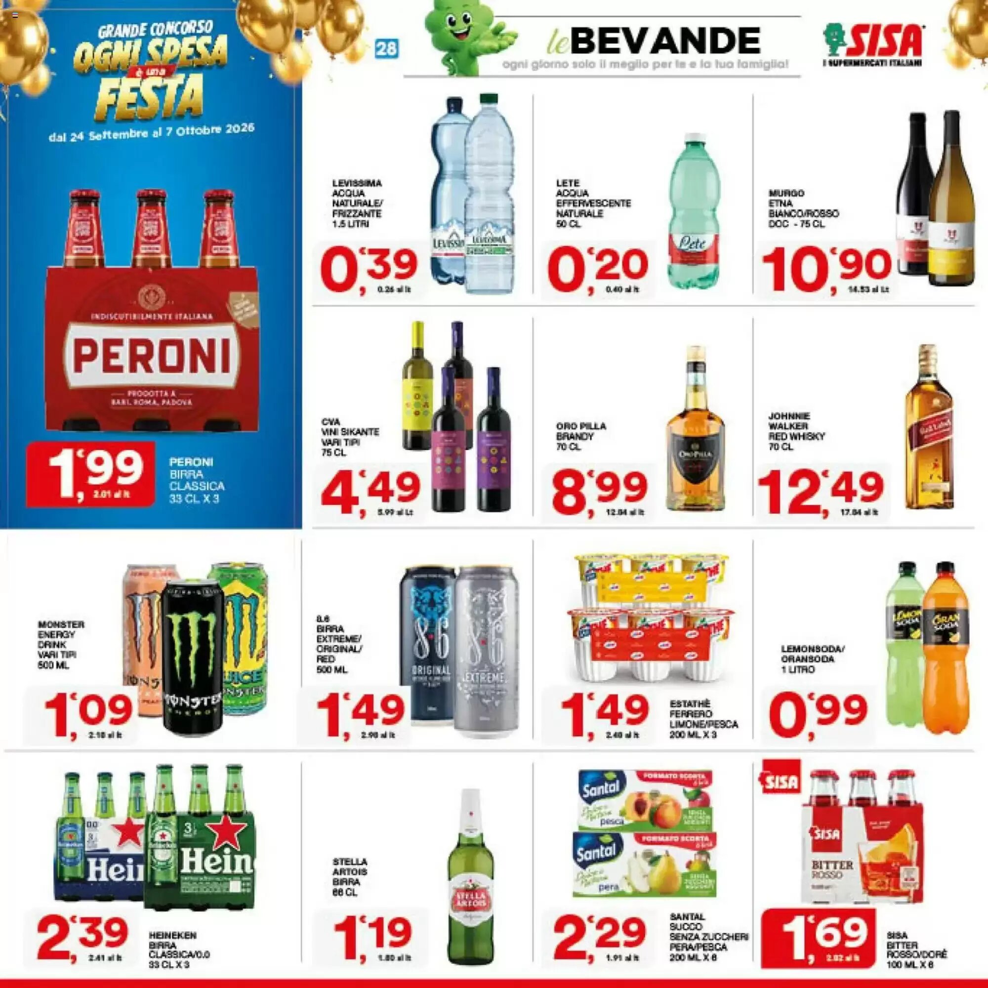 Volantino promozionale Sisa  valide dal 24/09/2026 - Pagina 28.