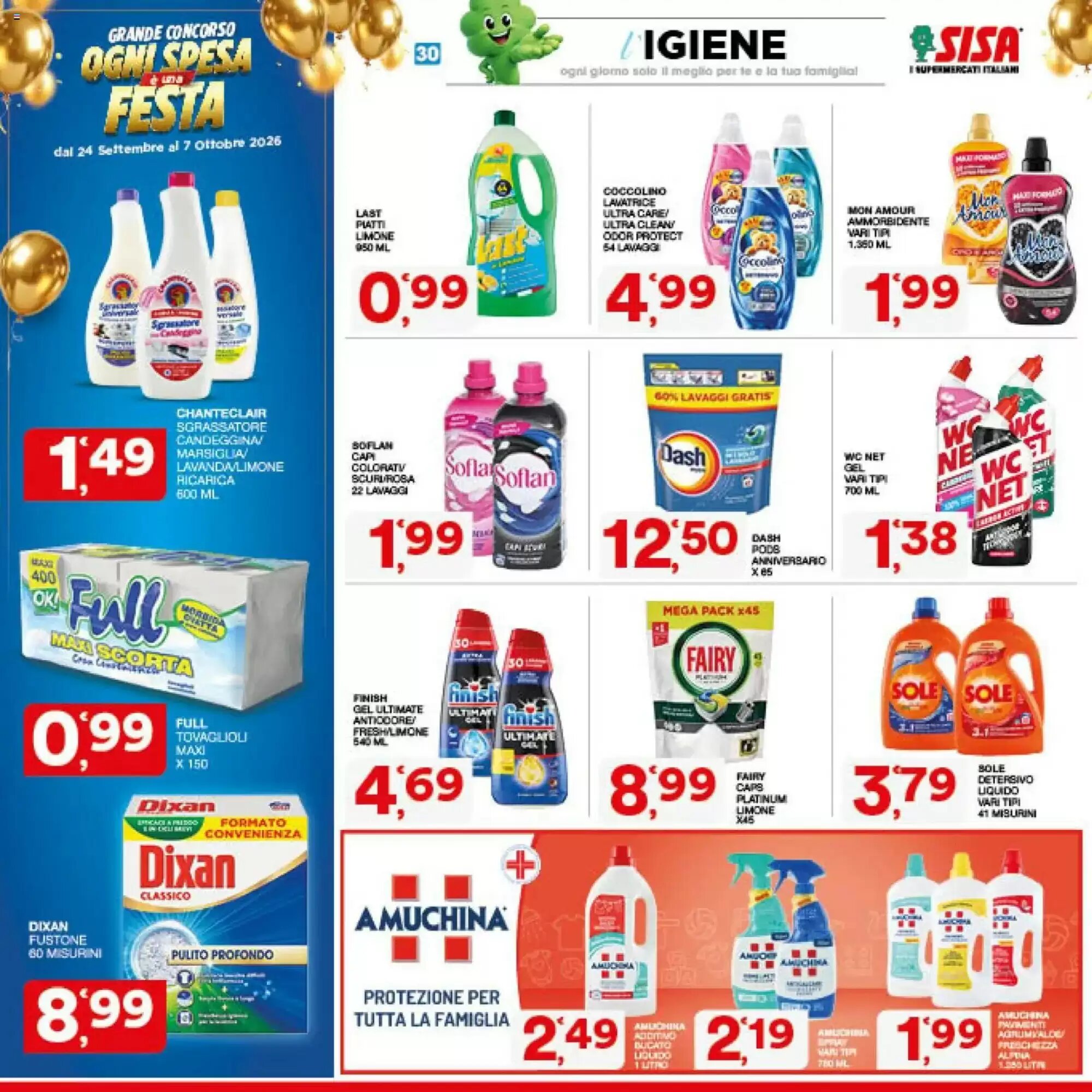 Volantino promozionale Sisa  valide dal 24/09/2026 - Pagina 30.