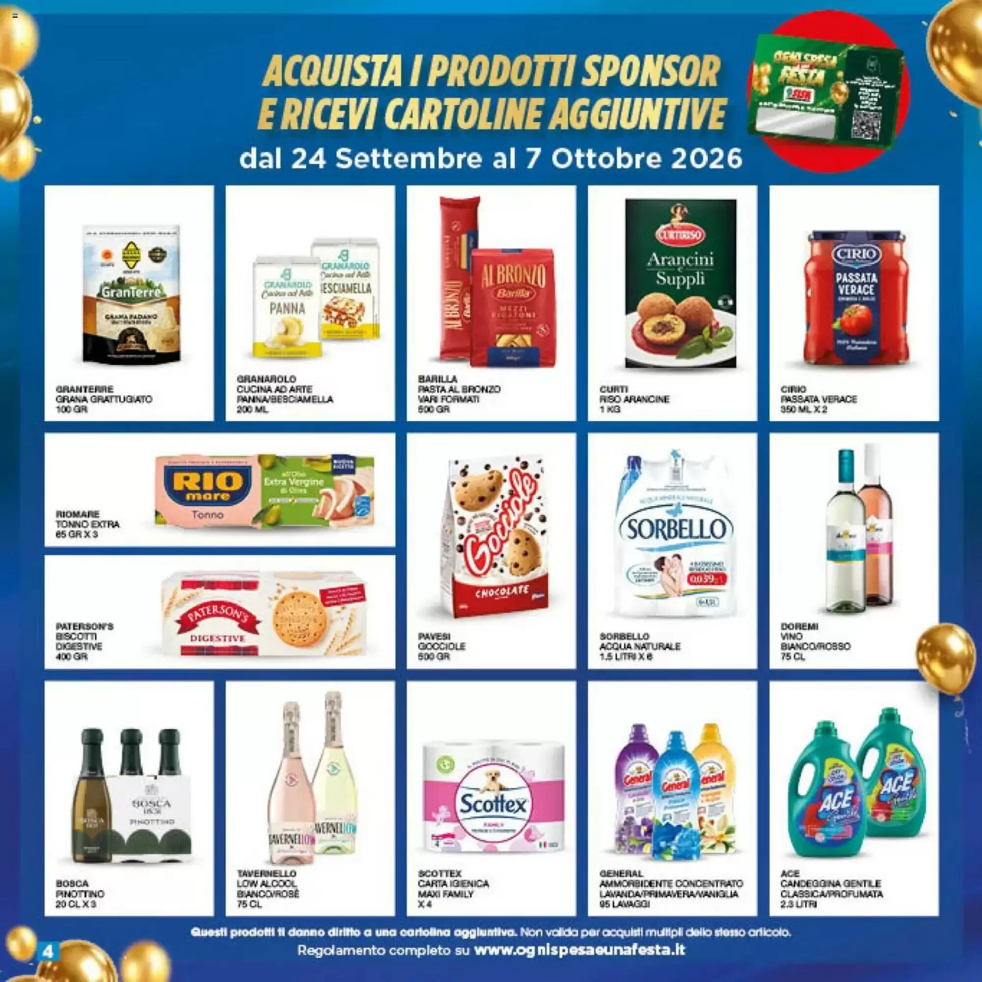 Volantino promozionale Sisa  valide dal 24/09/2026 - Pagina 4.