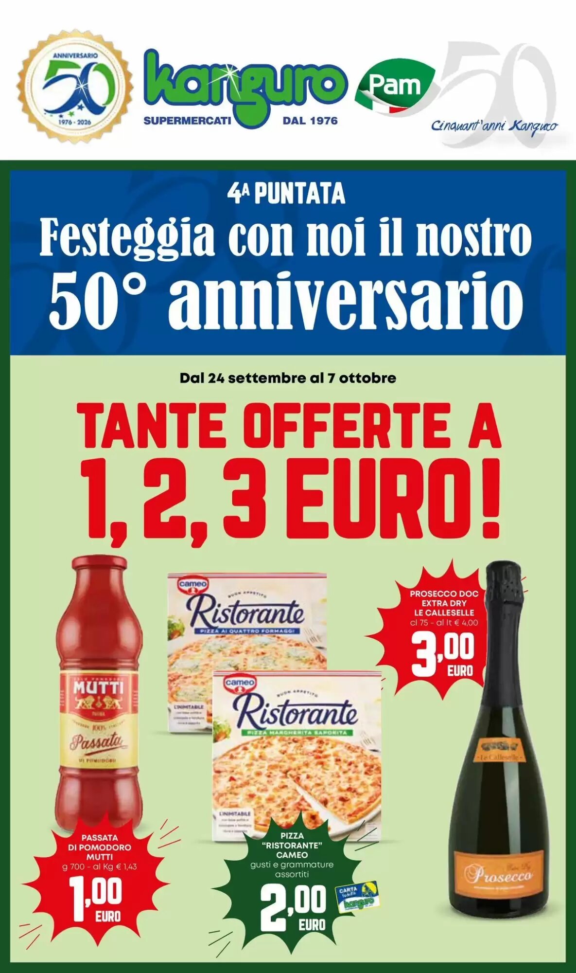 Volantino promozionale Kanguro valide dal 24/09/2026 - Pagina 1.