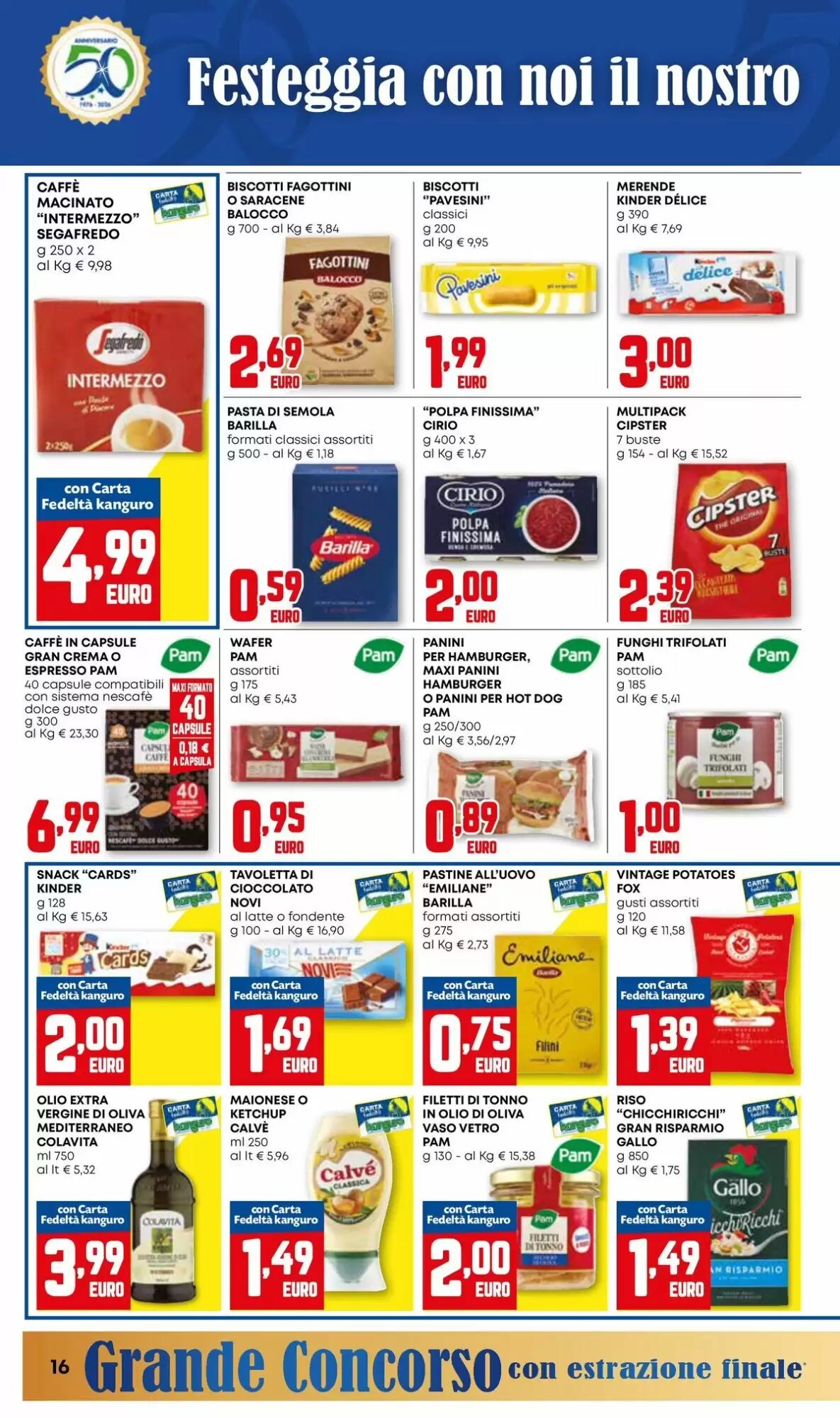 Volantino promozionale Kanguro  valide dal 24/09/2026 - Pagina 16.
