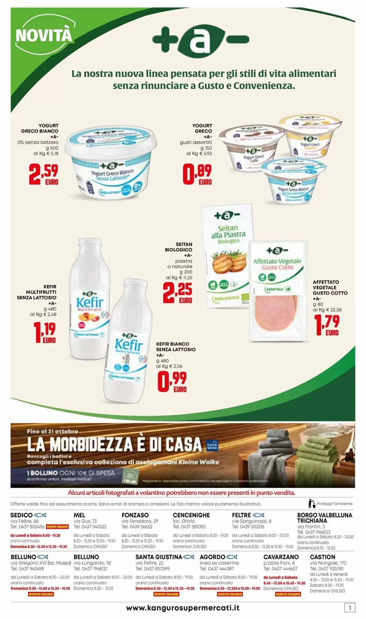 Volantino promozionale Kanguro  valide dal 24/09/2026 - Pagina 20.