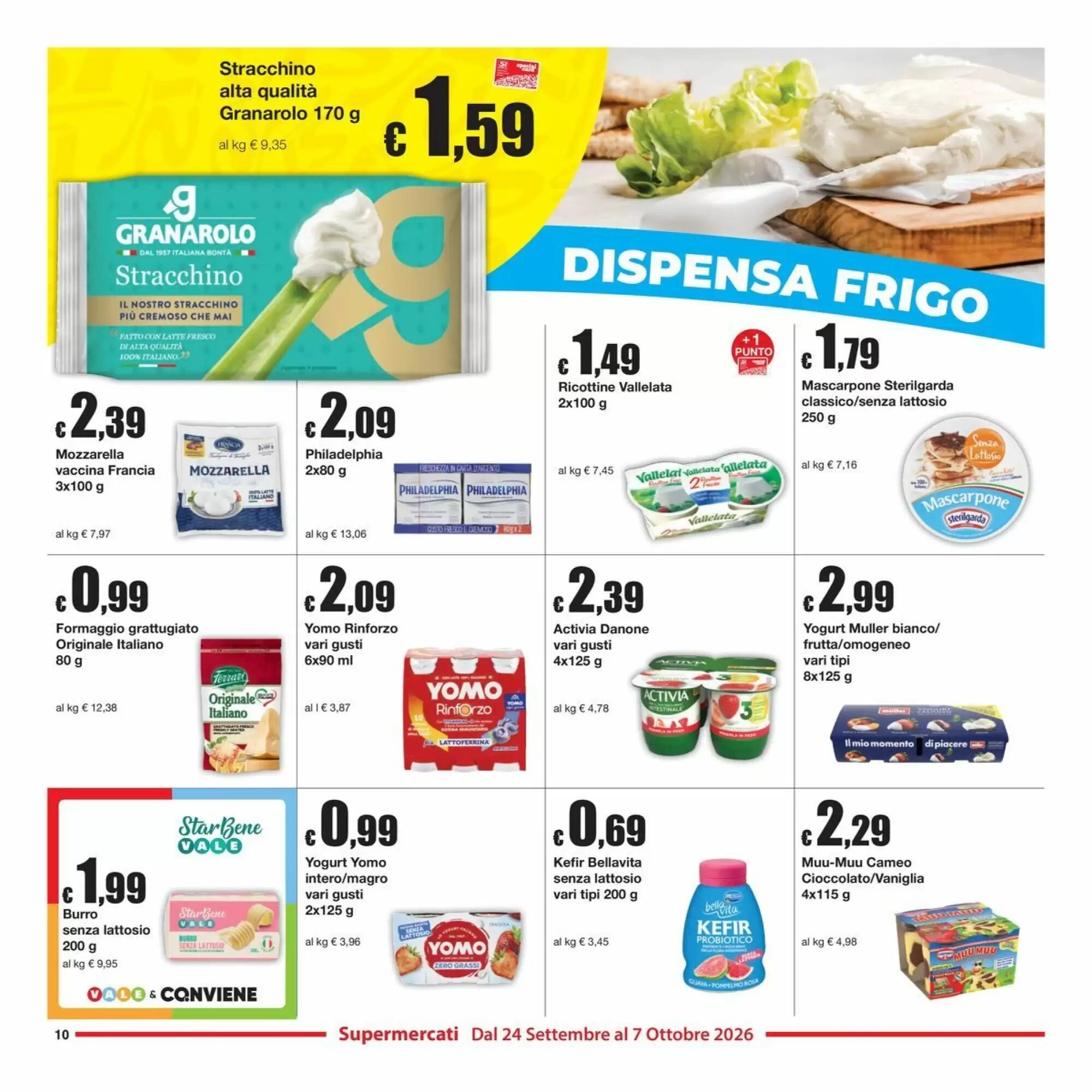 Volantino promozionale Sì con te  valide dal 24/09/2026 - Pagina 10.