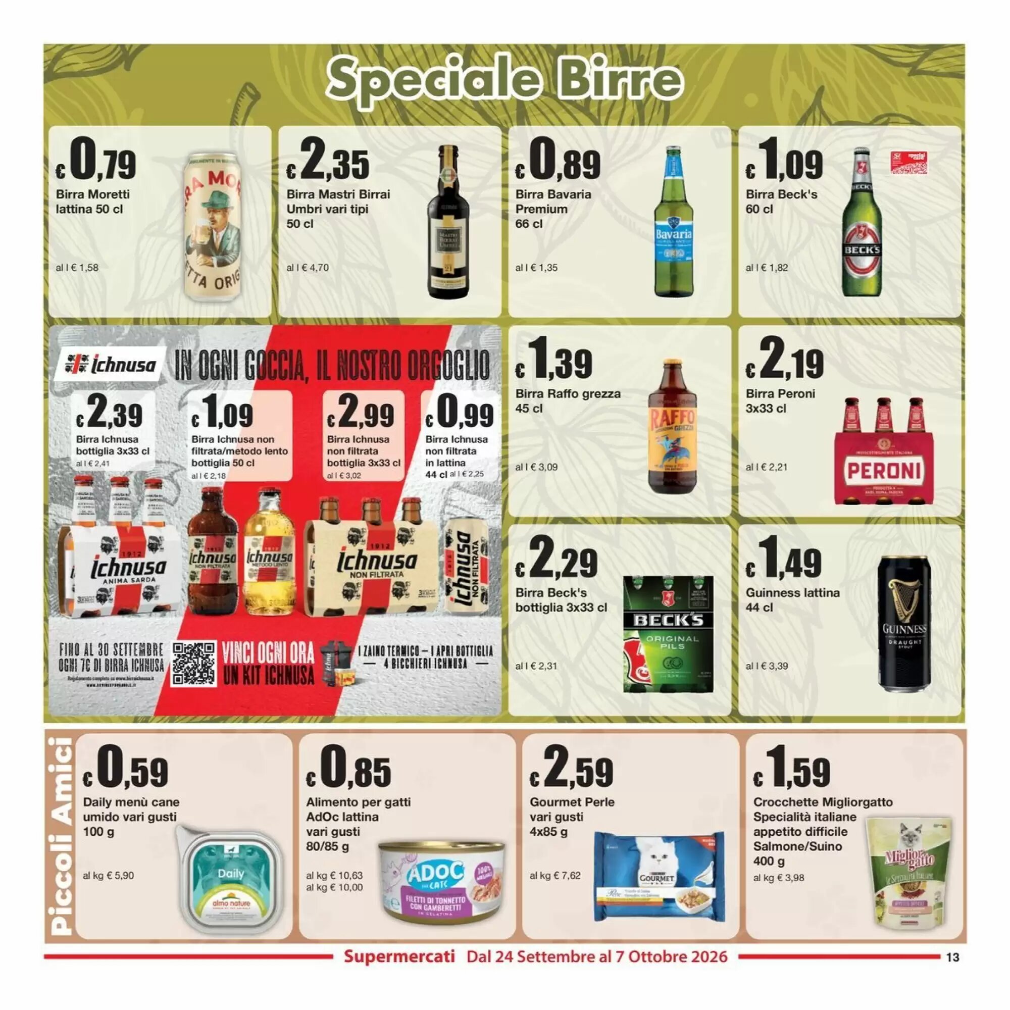 Volantino promozionale Sì con te  valide dal 24/09/2026 - Pagina 13.