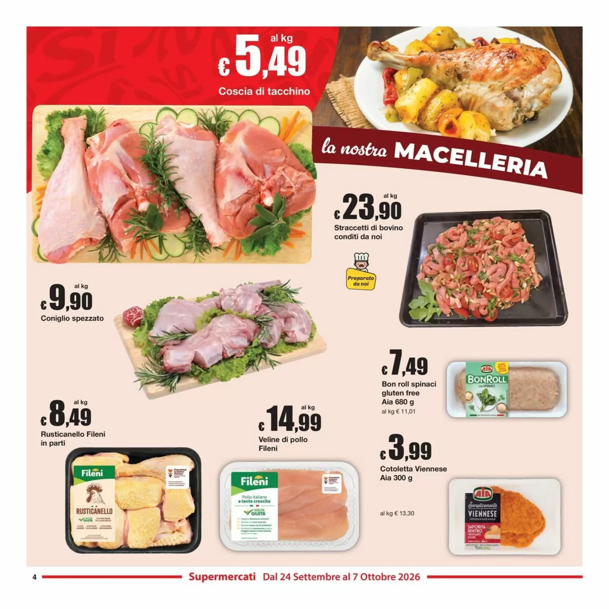 Volantino promozionale Sì con te  valide dal 24/09/2026 - Pagina 4.