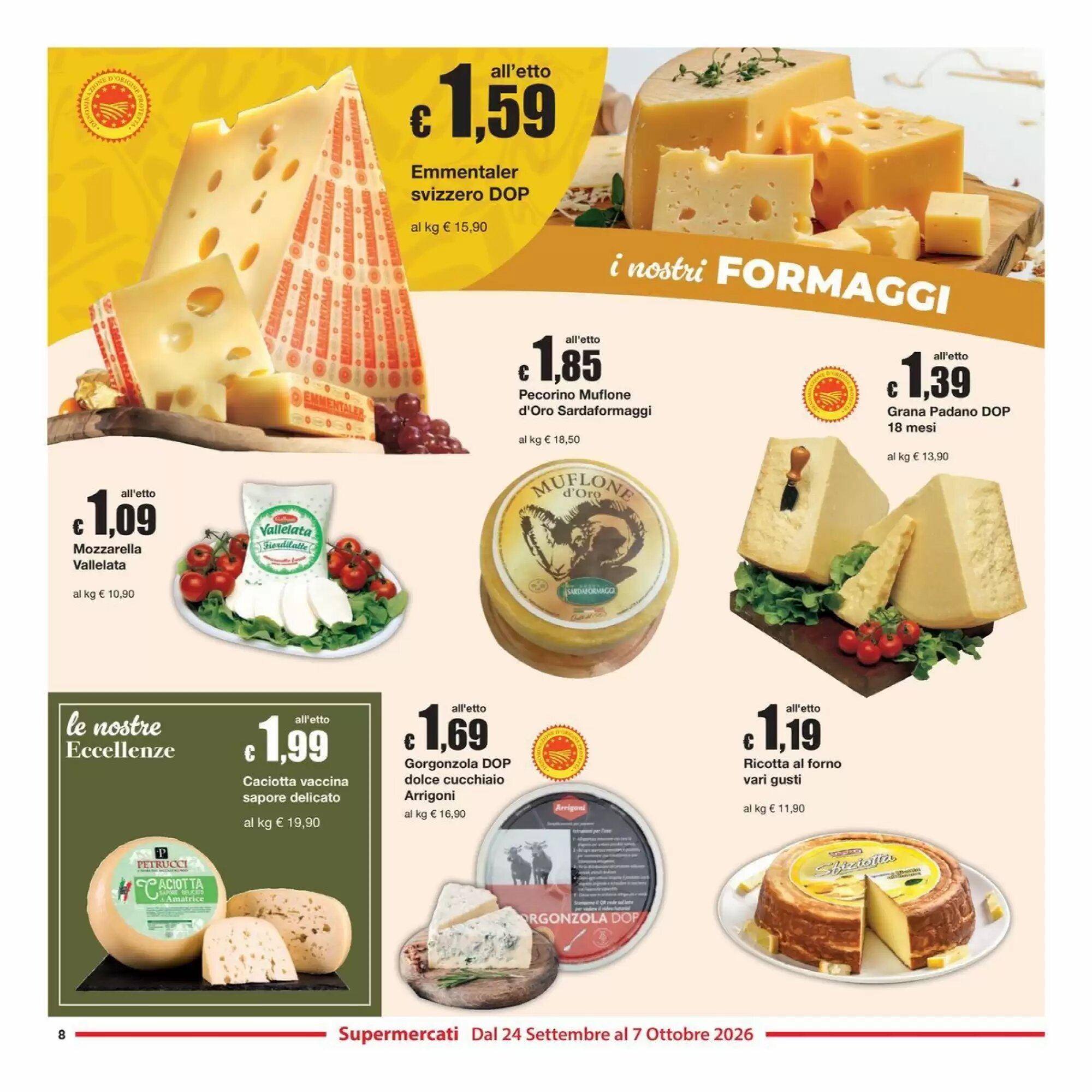 Volantino promozionale Sì con te  valide dal 24/09/2026 - Pagina 8.
