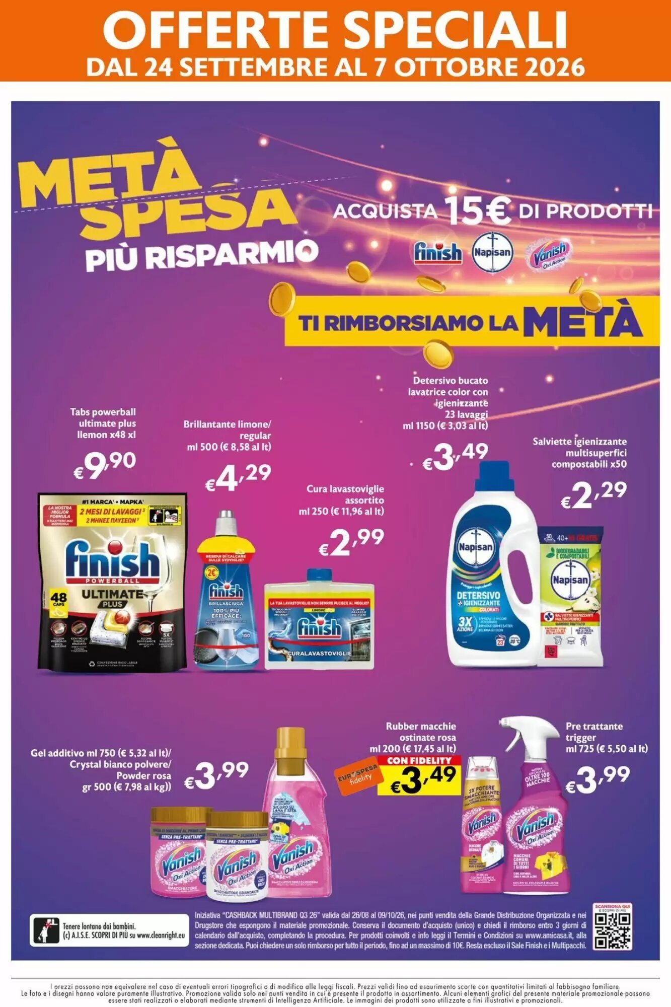 Volantino promozionale Eurospesa  valide dal 24/09/2026 - Pagina 17.