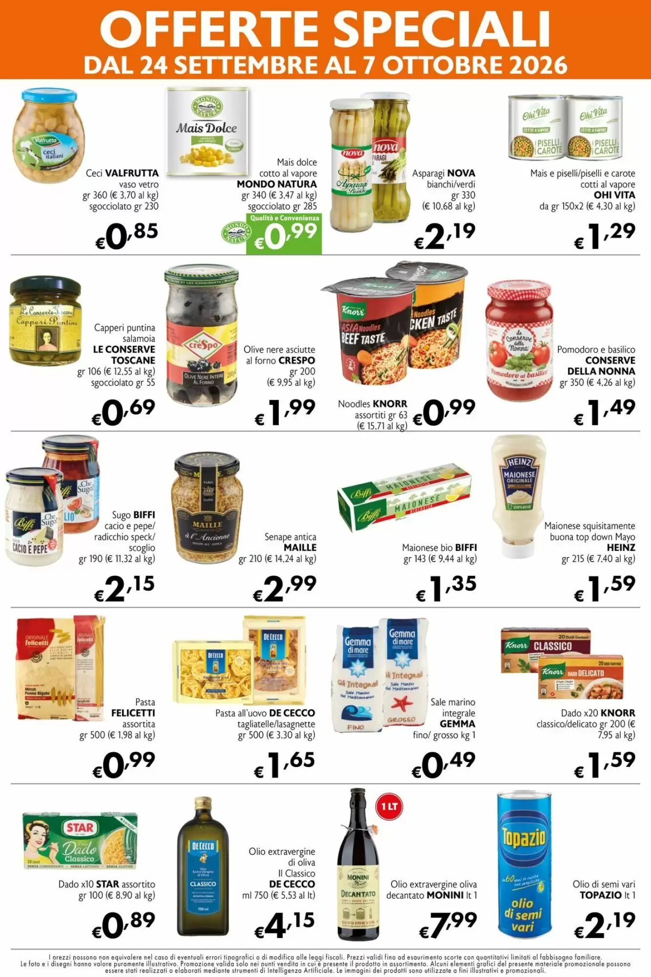 Volantino promozionale Eurospesa  valide dal 24/09/2026 - Pagina 5.