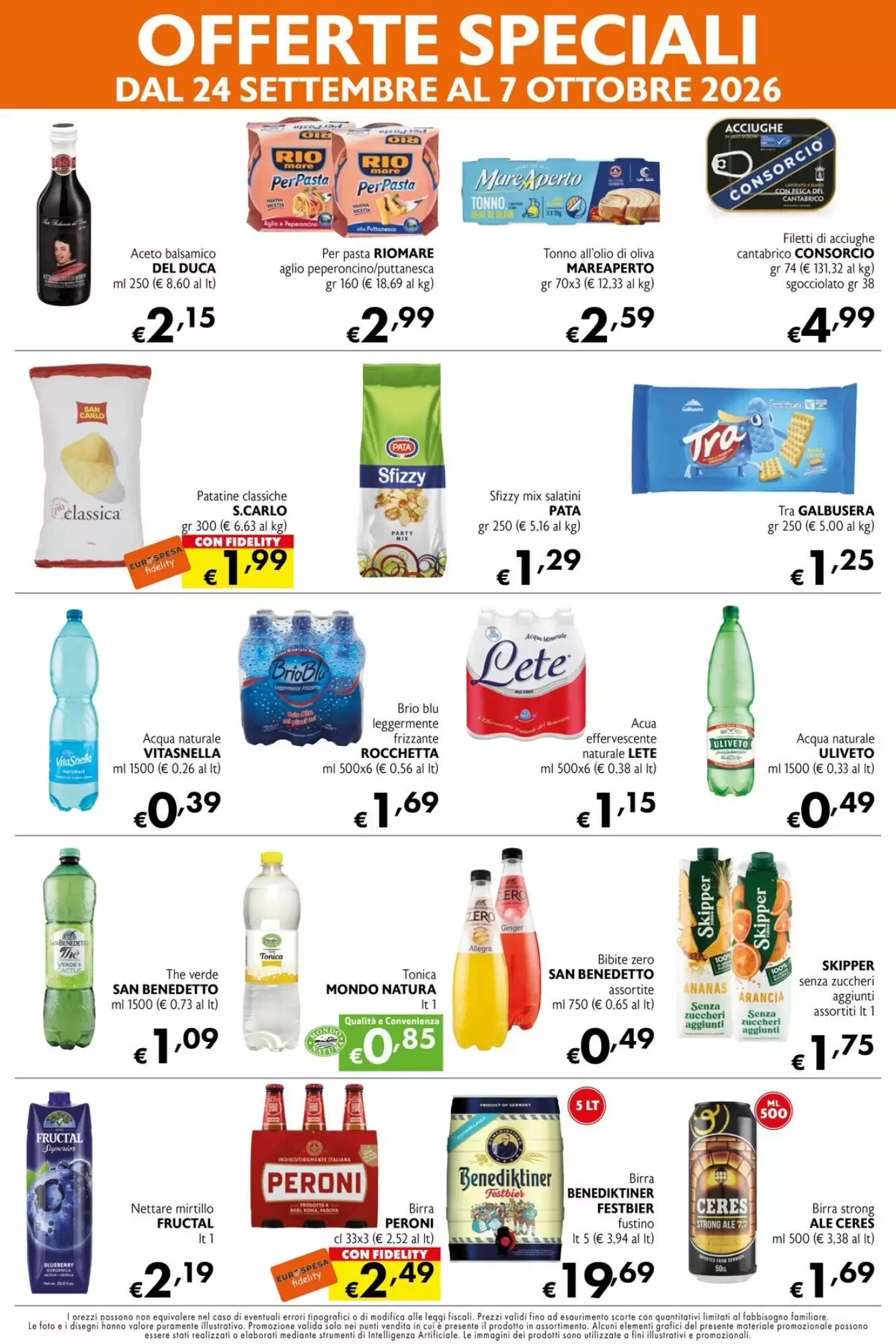 Volantino promozionale Eurospesa  valide dal 24/09/2026 - Pagina 6.