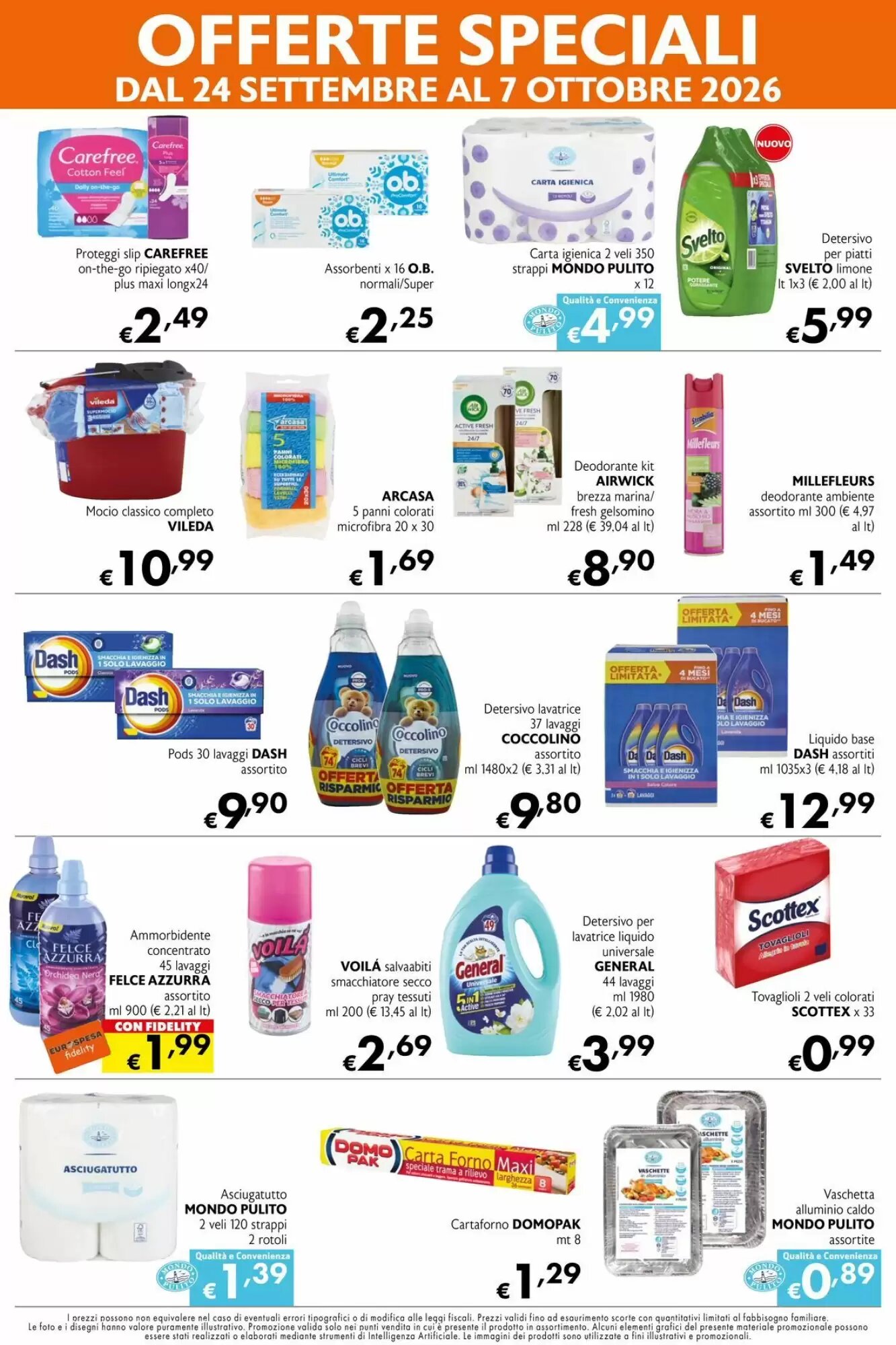 Volantino promozionale Eurospesa  valide dal 24/09/2026 - Pagina 8.