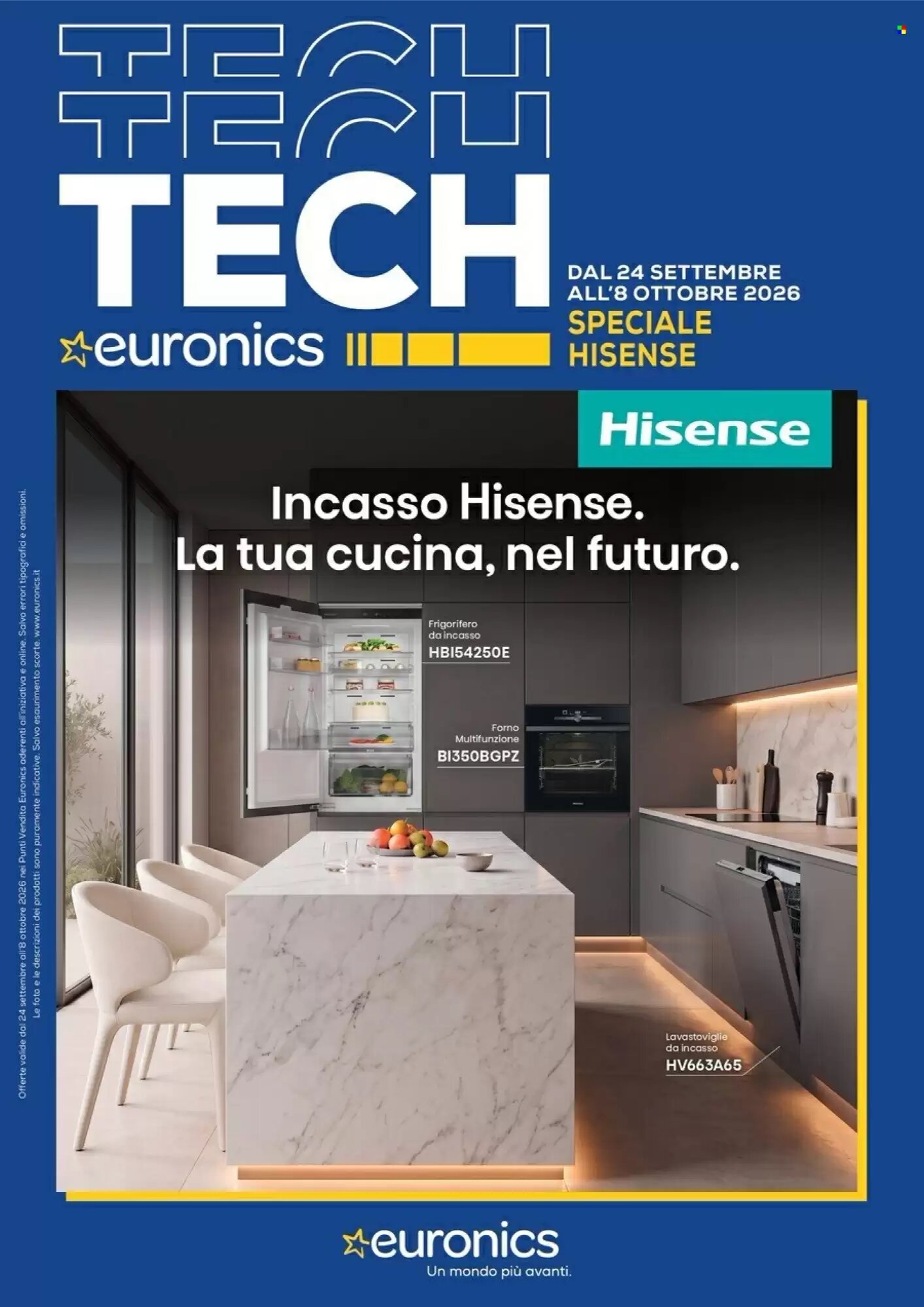 Volantino promozionale Euronics  valide dal 24/09/2026 - Pagina 1.