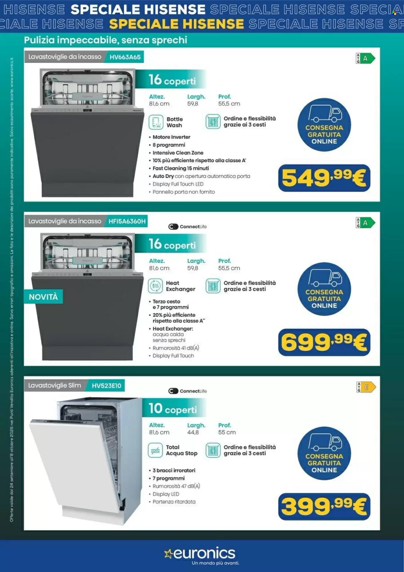 Volantino promozionale Euronics  valide dal 24/09/2026 - Pagina 4.