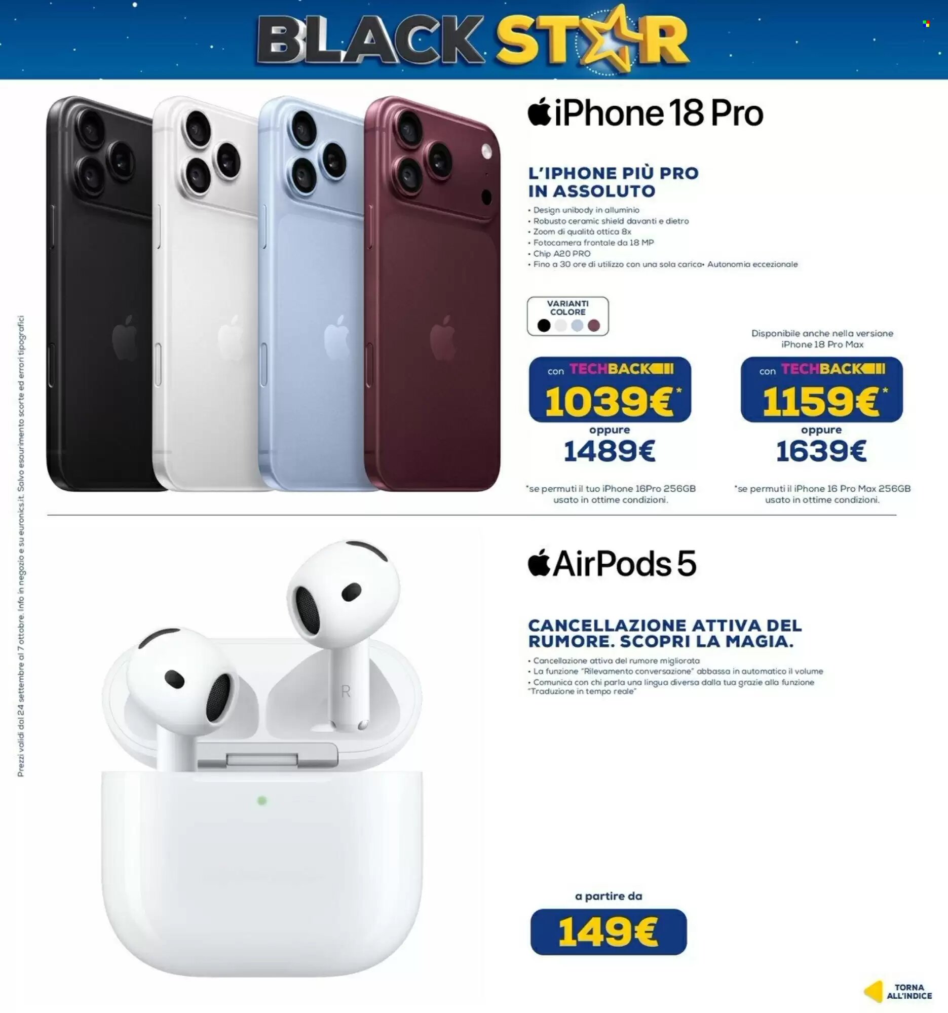 Volantino promozionale Euronics  valide dal 24/09/2026 - Pagina 10.