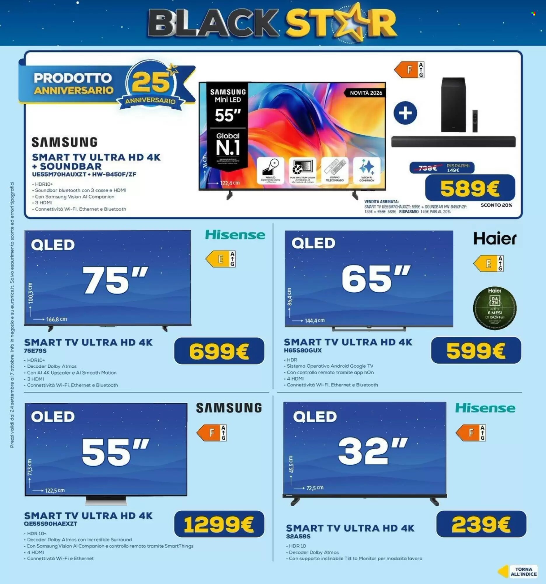 Volantino promozionale Euronics  valide dal 24/09/2026 - Pagina 16.