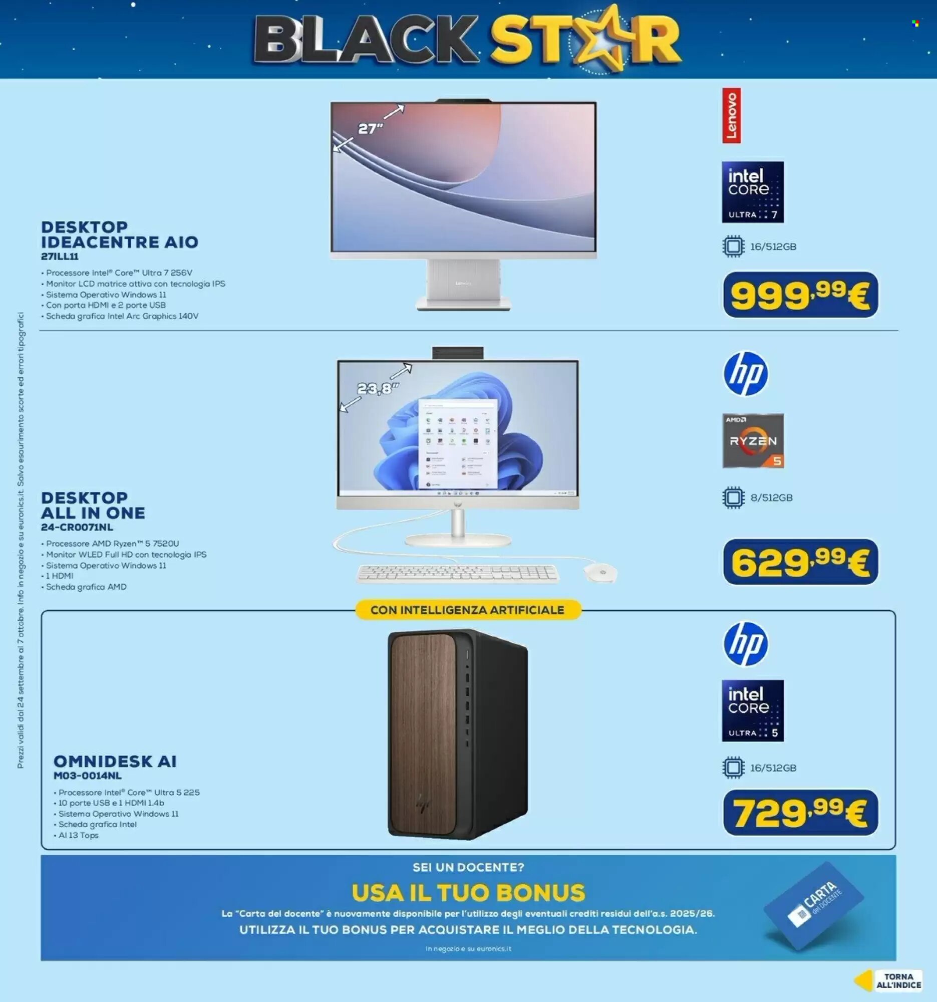 Volantino promozionale Euronics  valide dal 24/09/2026 - Pagina 39.