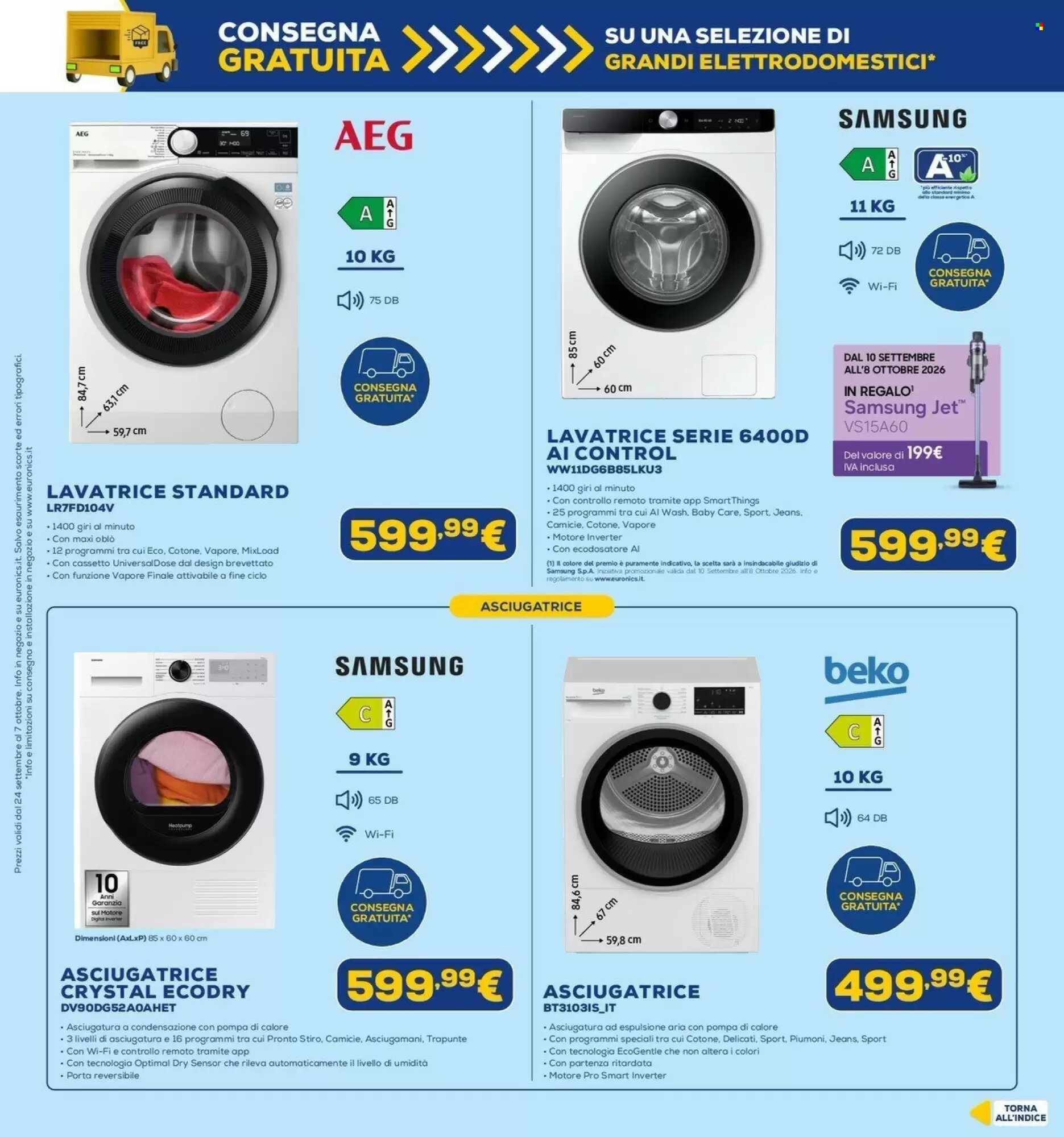 Volantino promozionale Euronics  valide dal 24/09/2026 - Pagina 4.
