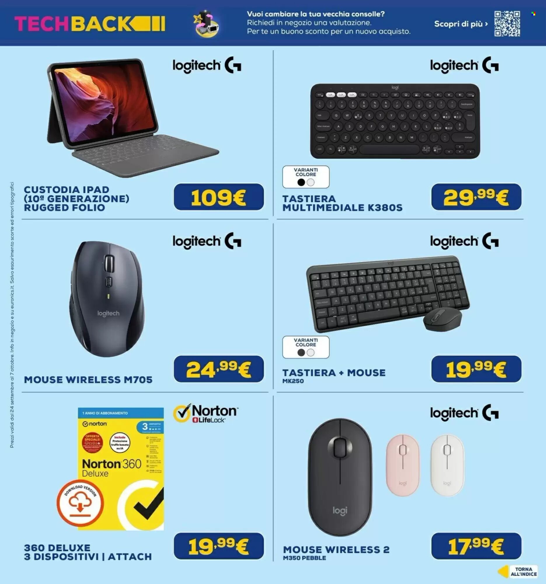 Volantino promozionale Euronics  valide dal 24/09/2026 - Pagina 40.