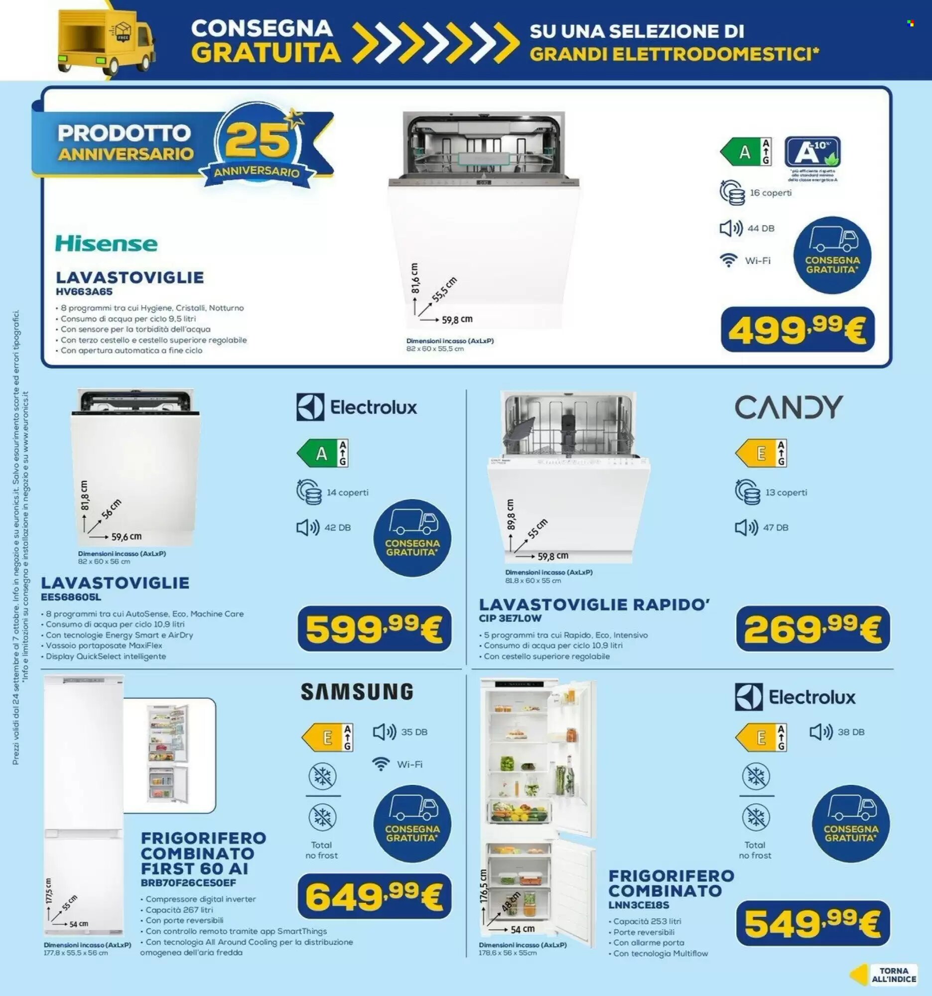 Volantino promozionale Euronics  valide dal 24/09/2026 - Pagina 7.