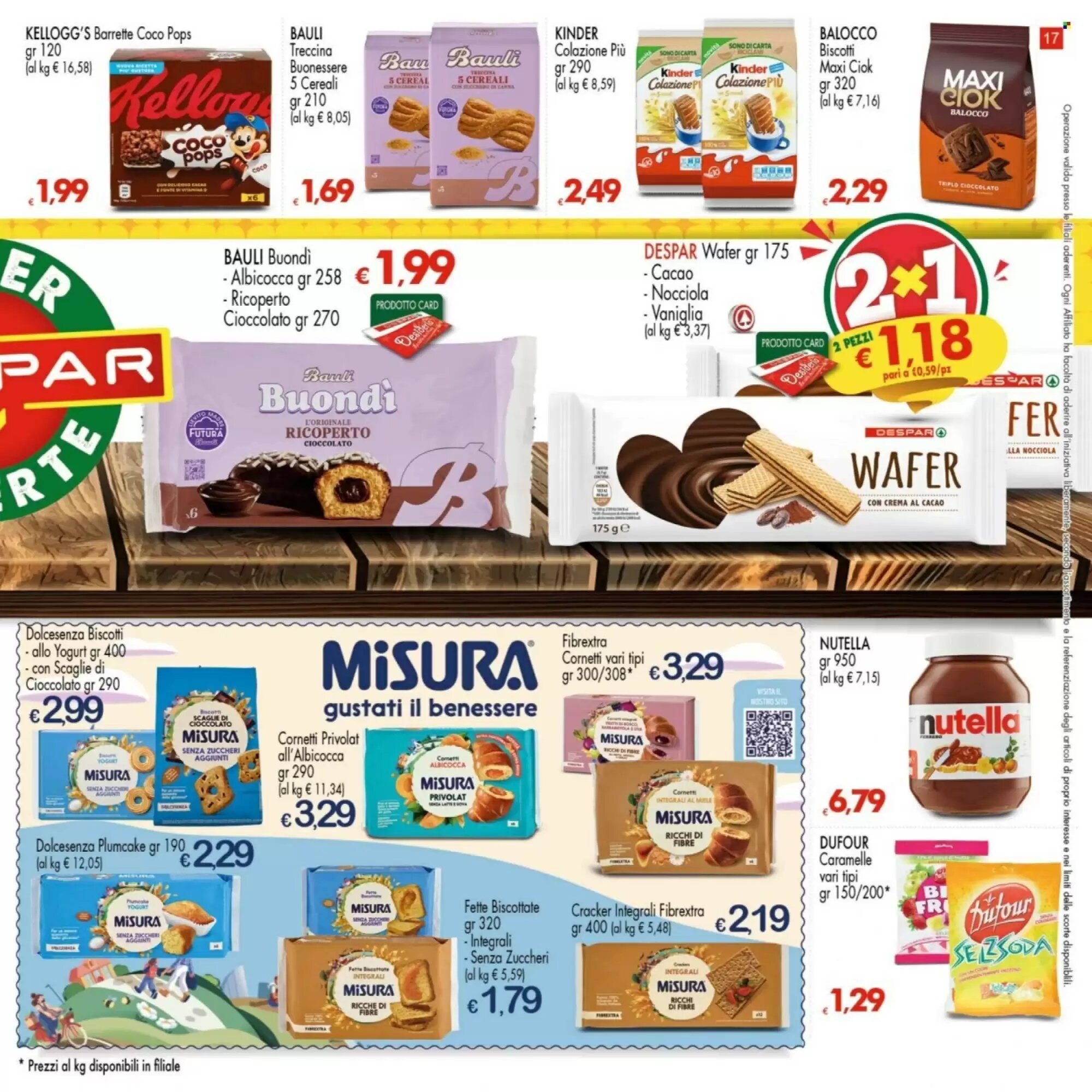 Volantino promozionale Despar  valide dal 24/09/2026 - Pagina 17.