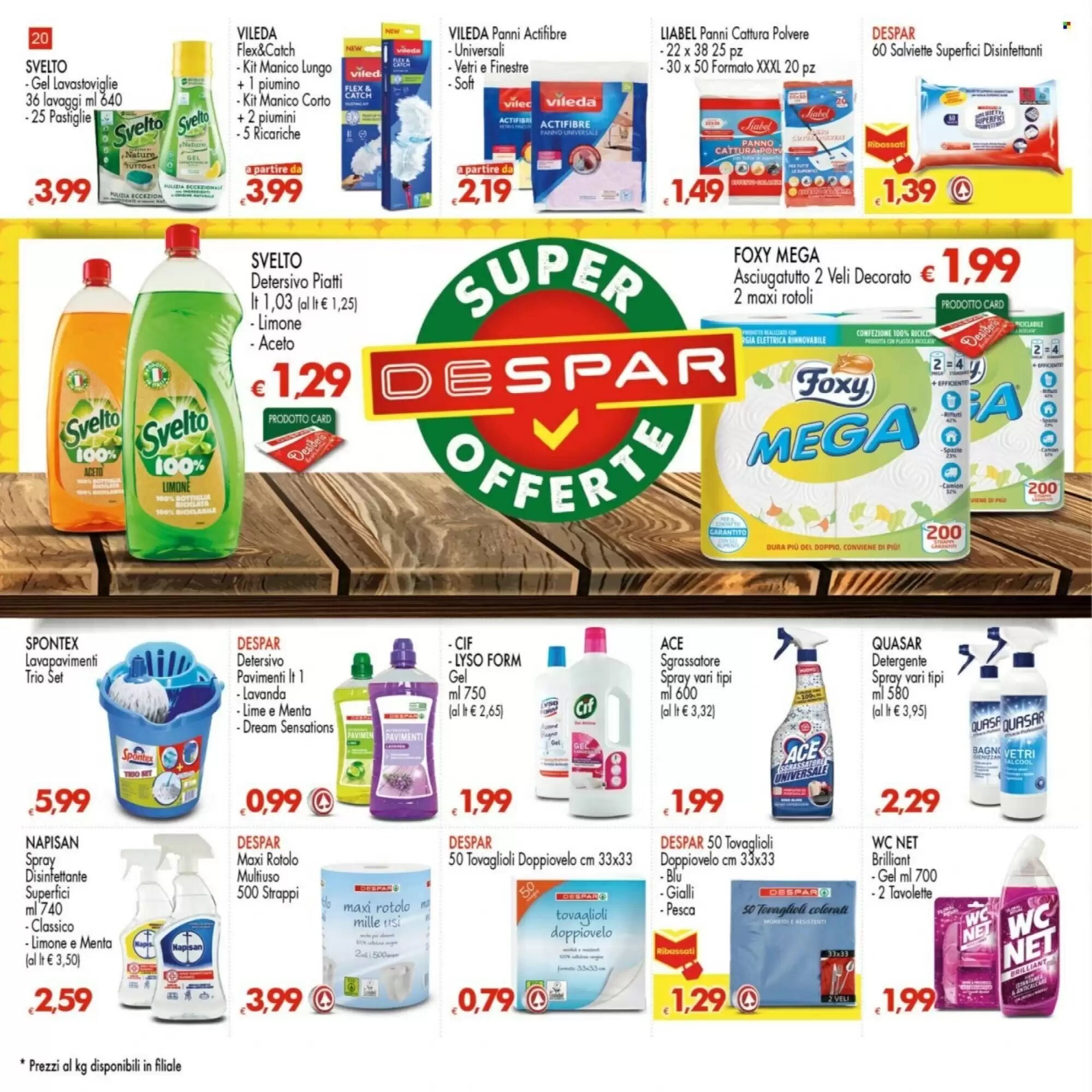 Volantino promozionale Despar  valide dal 24/09/2026 - Pagina 20.
