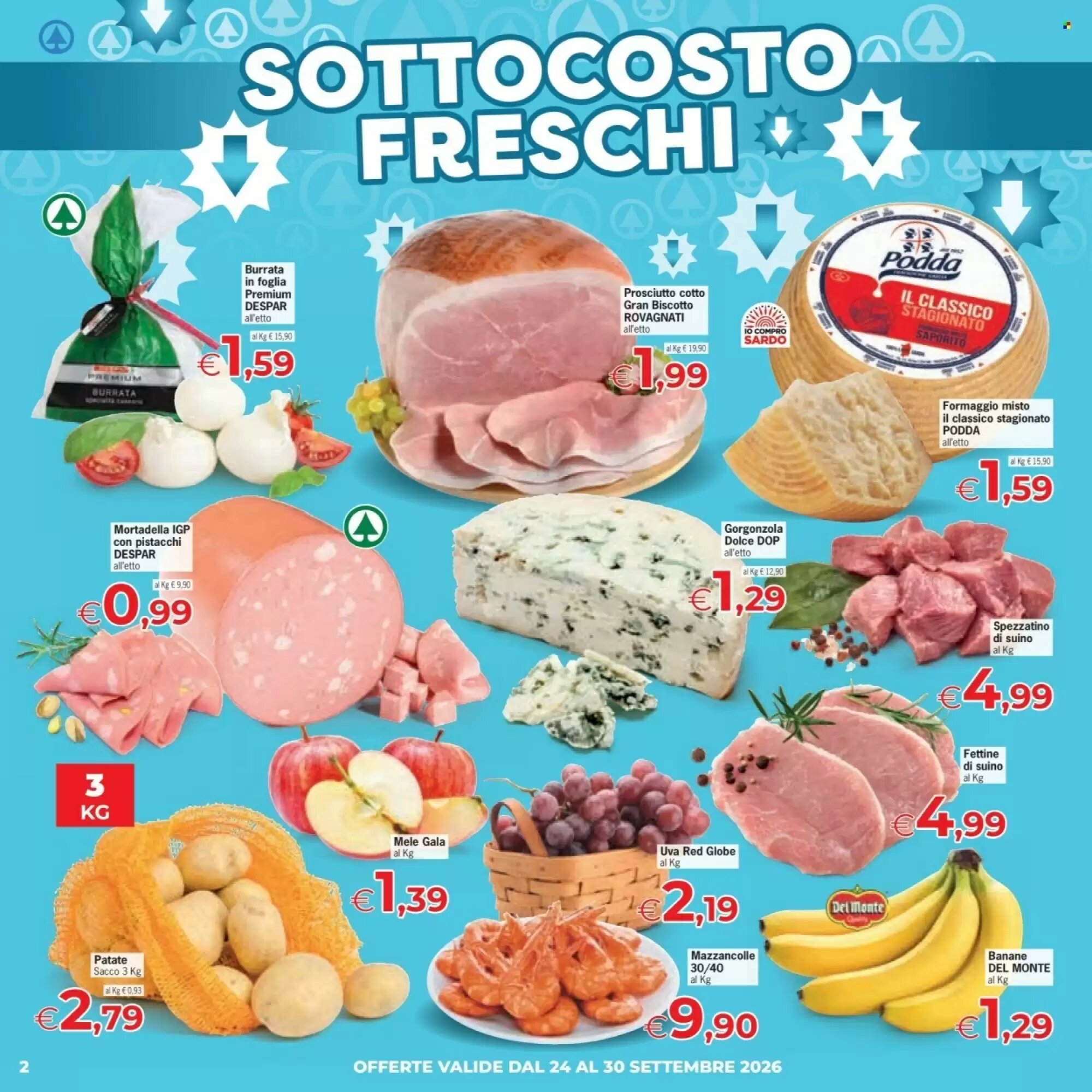 Volantino promozionale Despar  valide dal 24/09/2026 - Pagina 2.