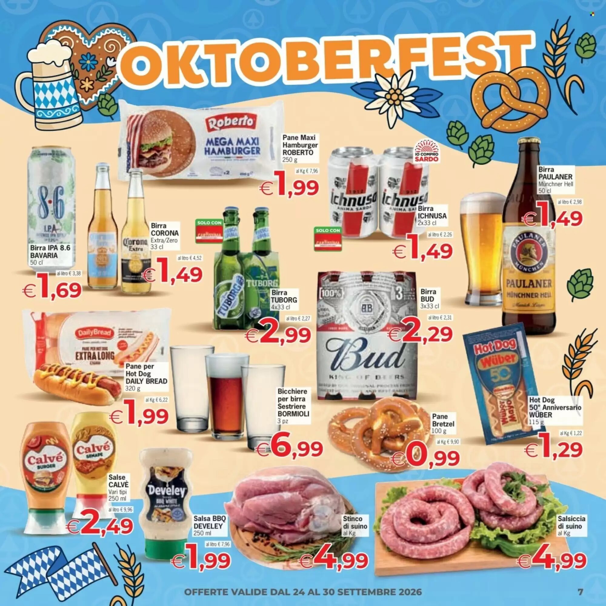 Volantino promozionale Despar  valide dal 24/09/2026 - Pagina 7.