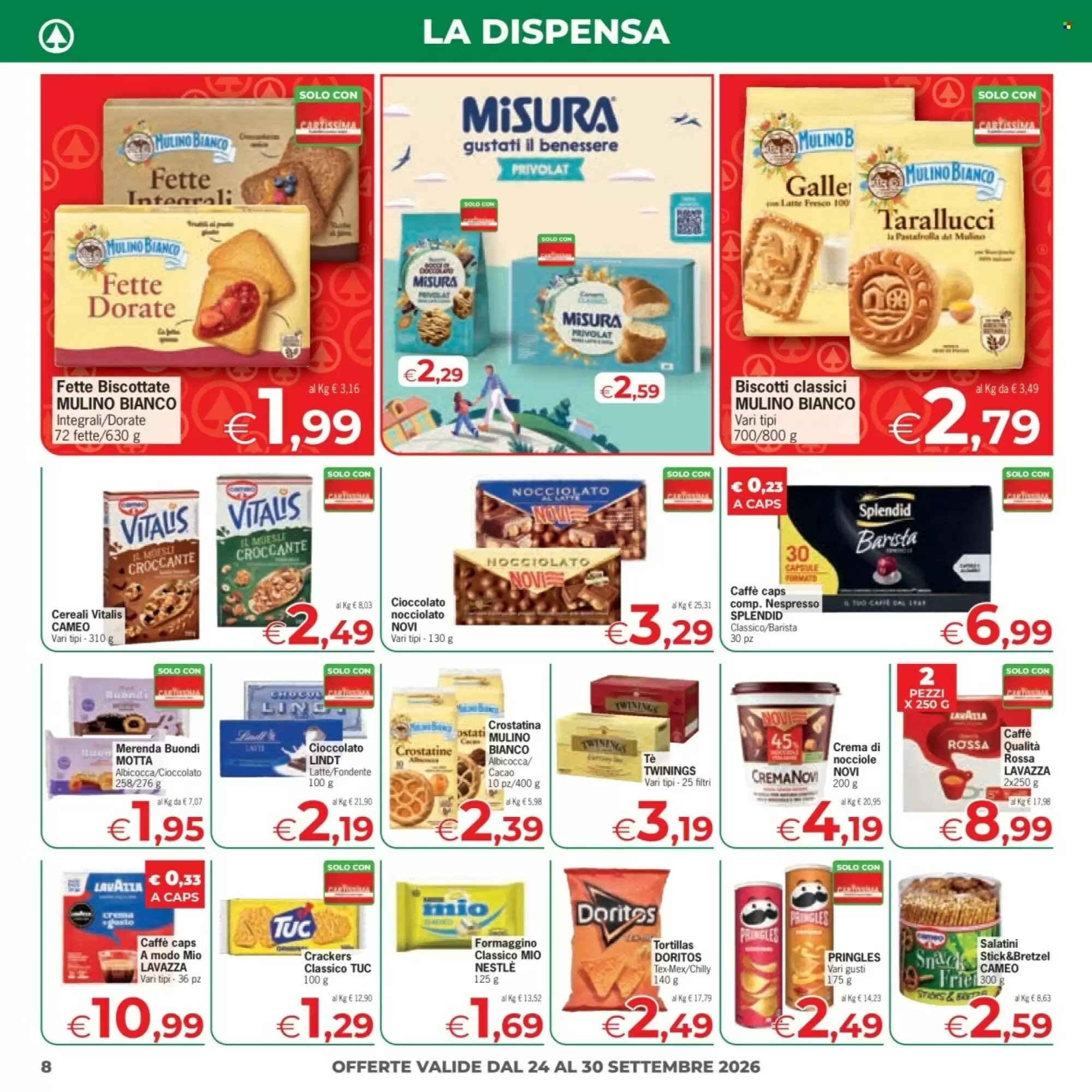 Volantino promozionale Despar  valide dal 24/09/2026 - Pagina 8.