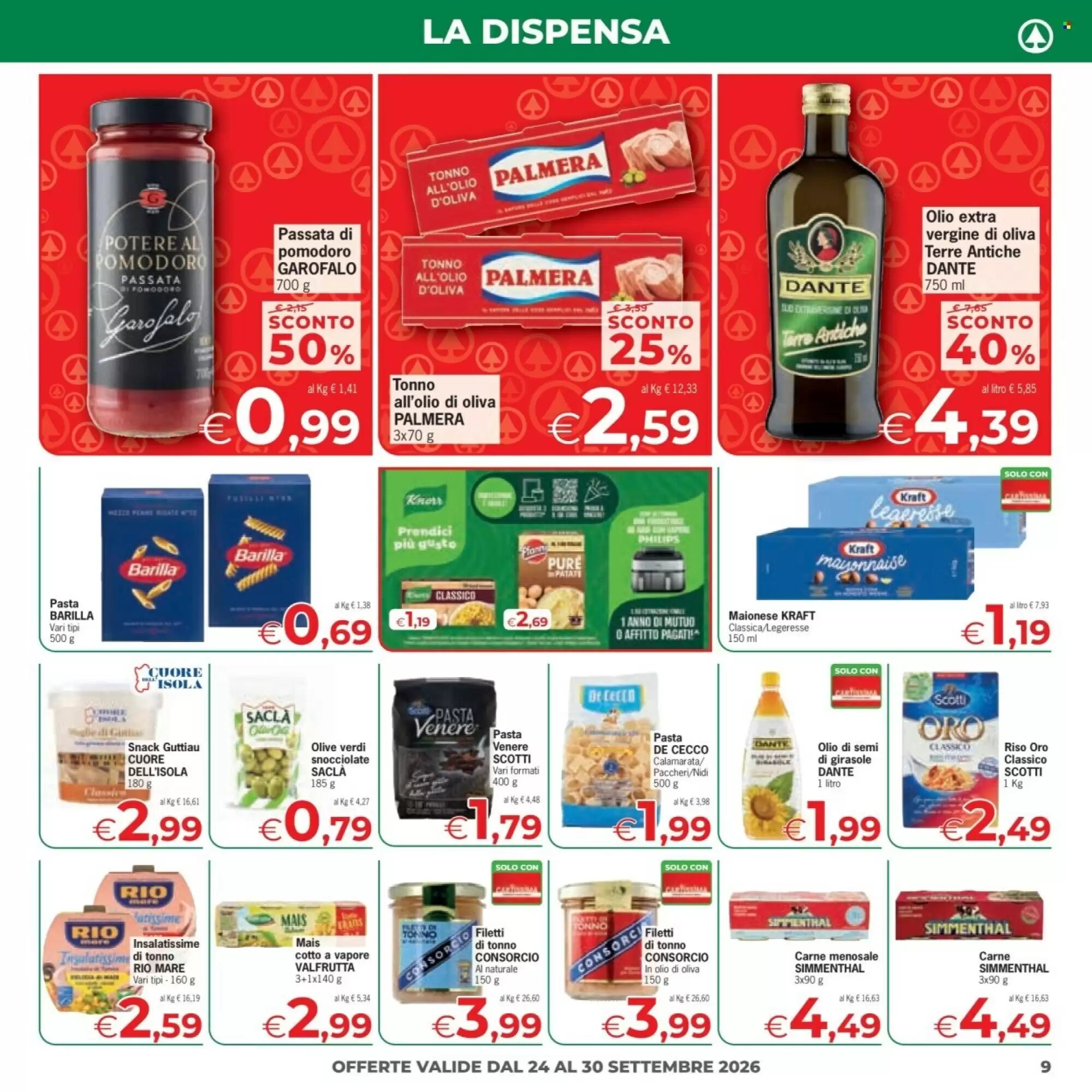 Volantino promozionale Despar  valide dal 24/09/2026 - Pagina 9.