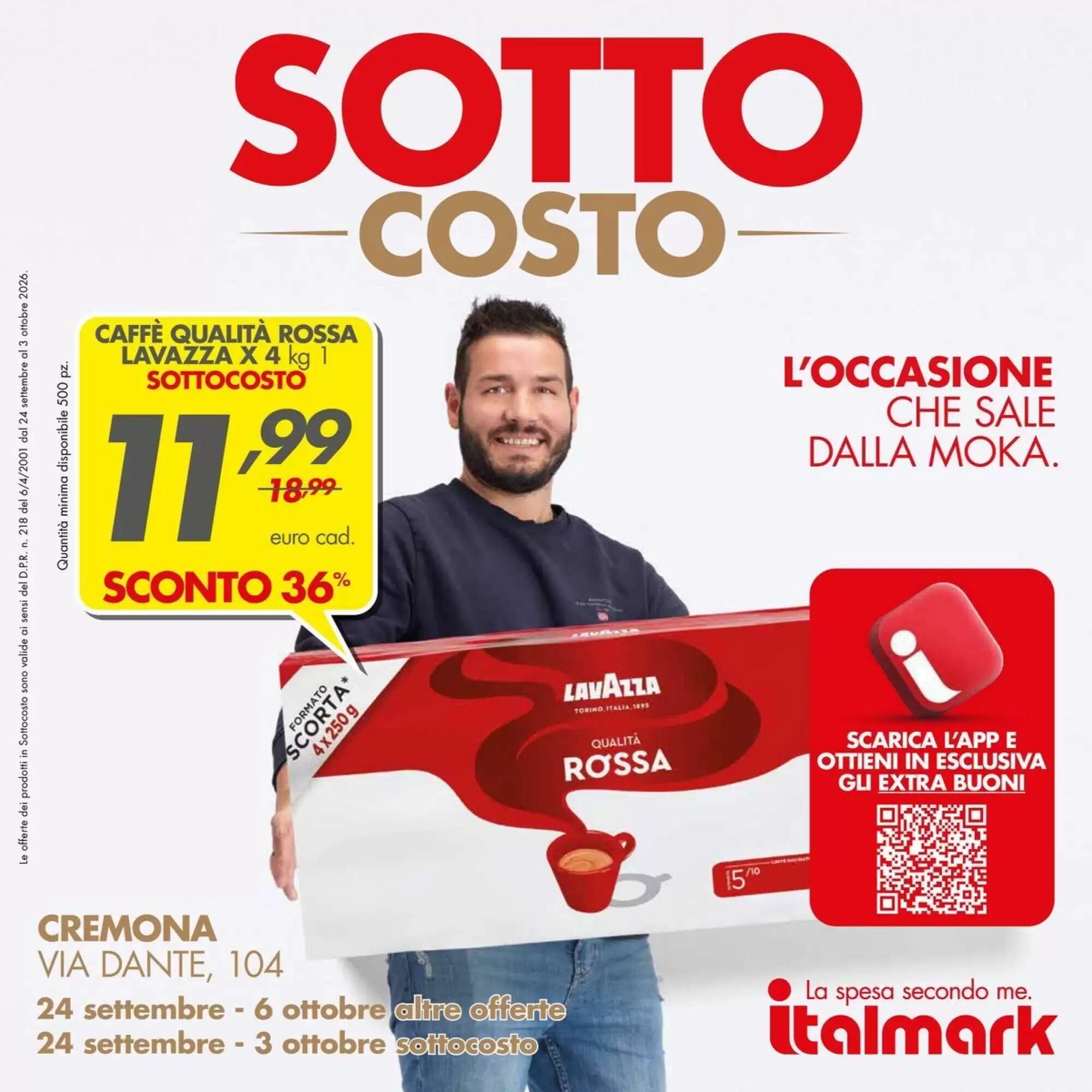 Volantino promozionale Italmark valide dal 24/09/2026 - Pagina 1.