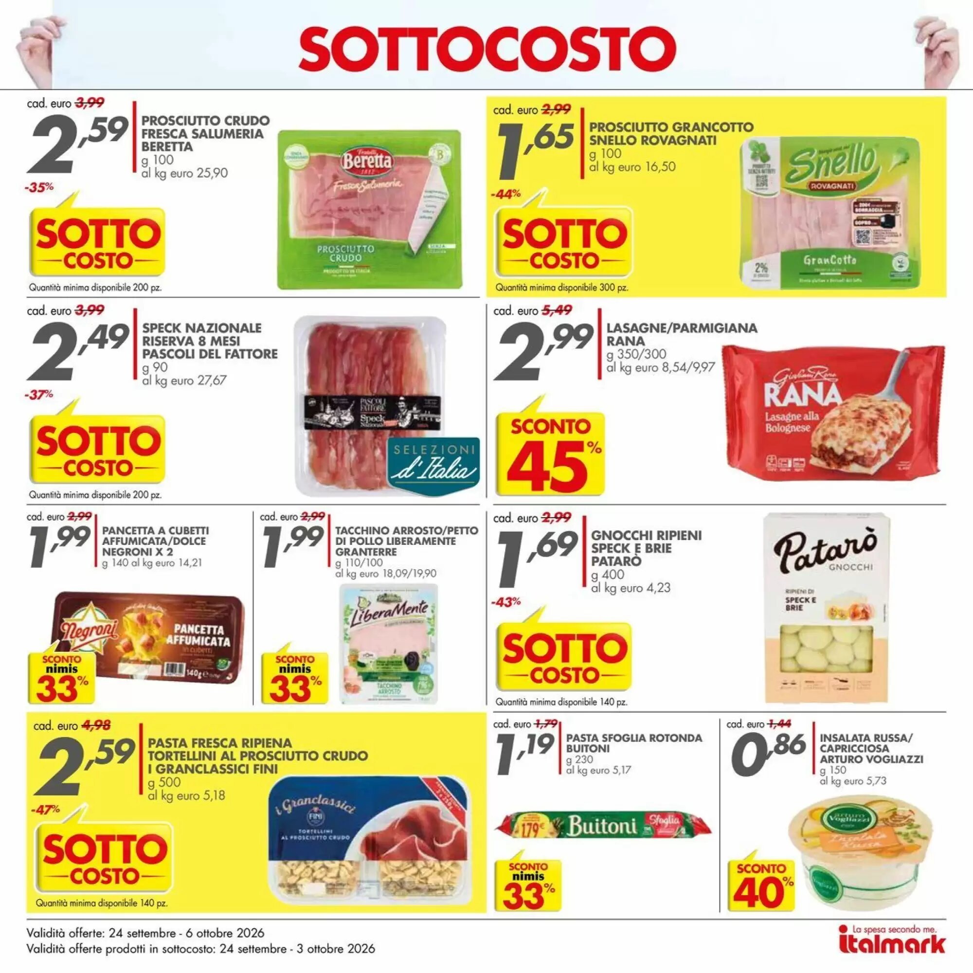 Volantino promozionale Italmark  valide dal 24/09/2026 - Pagina 11.