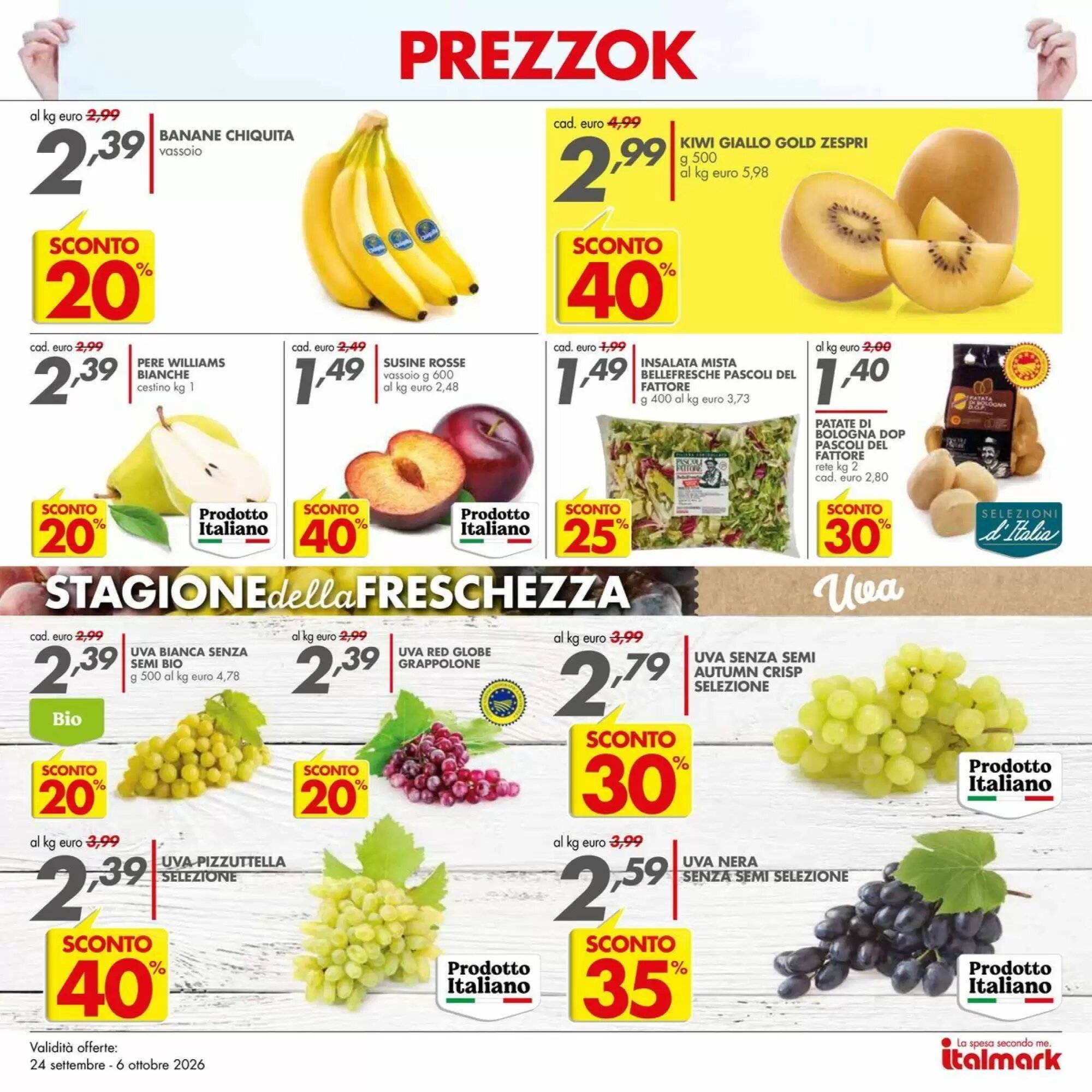 Volantino promozionale Italmark  valide dal 24/09/2026 - Pagina 17.