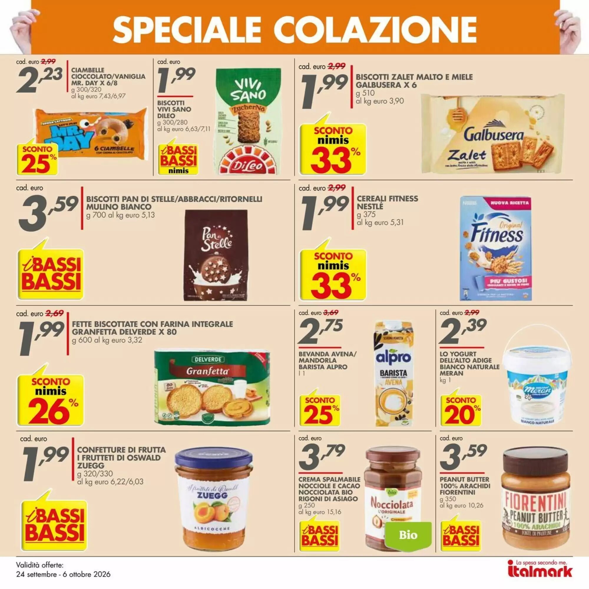 Volantino promozionale Italmark  valide dal 24/09/2026 - Pagina 19.