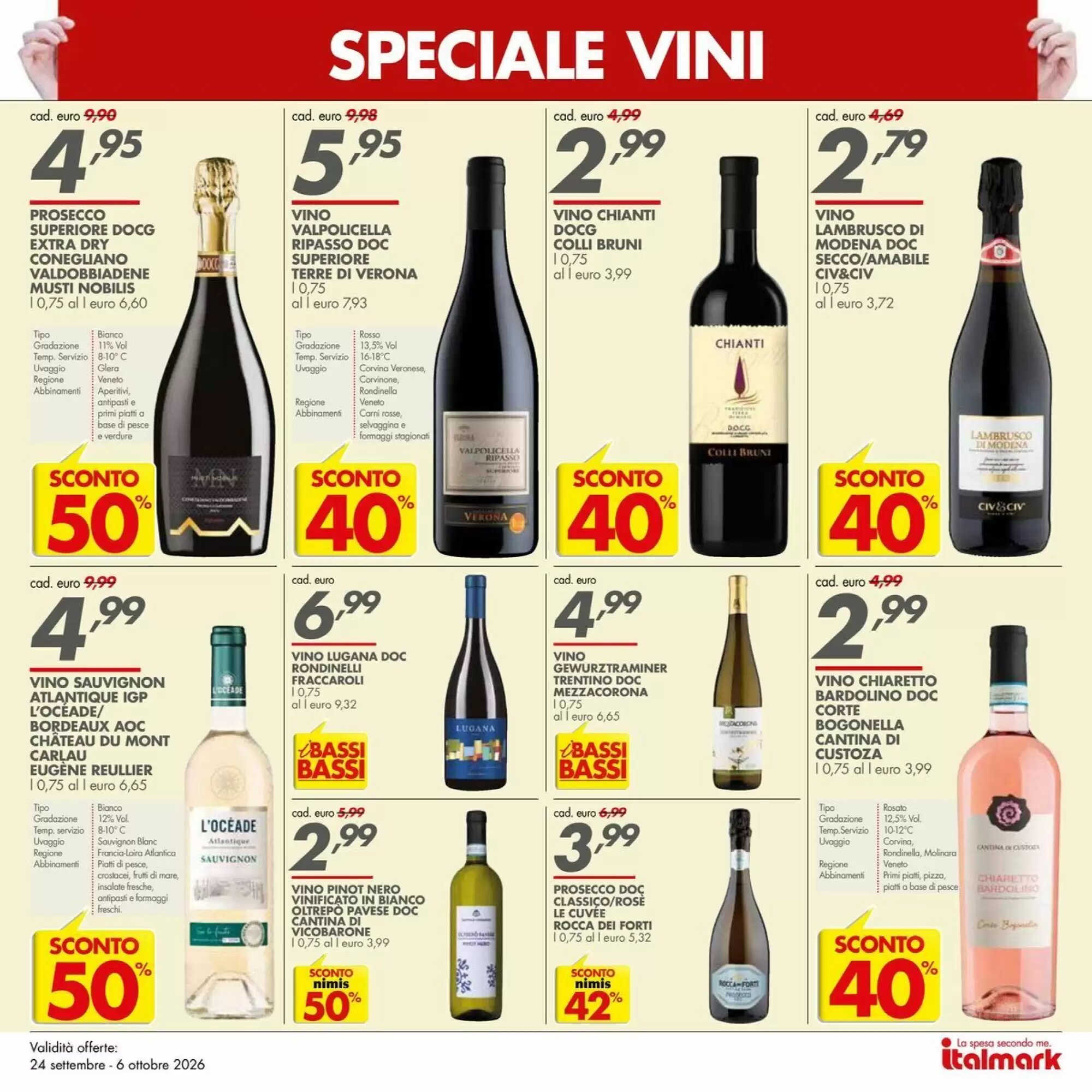 Volantino promozionale Italmark  valide dal 24/09/2026 - Pagina 20.