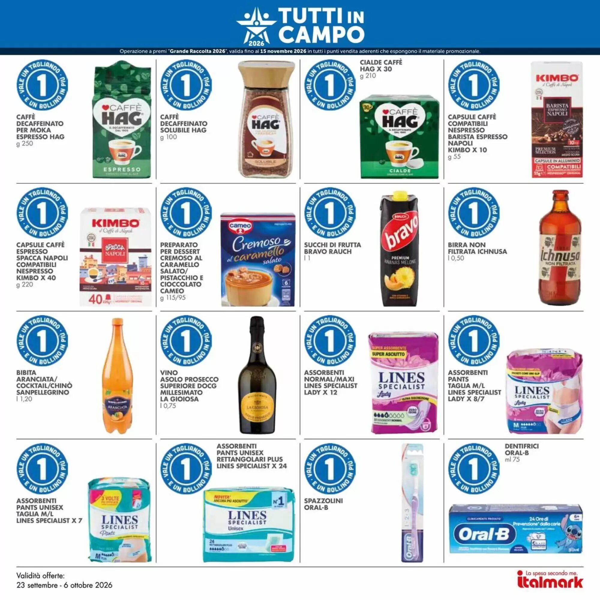 Volantino promozionale Italmark  valide dal 24/09/2026 - Pagina 30.