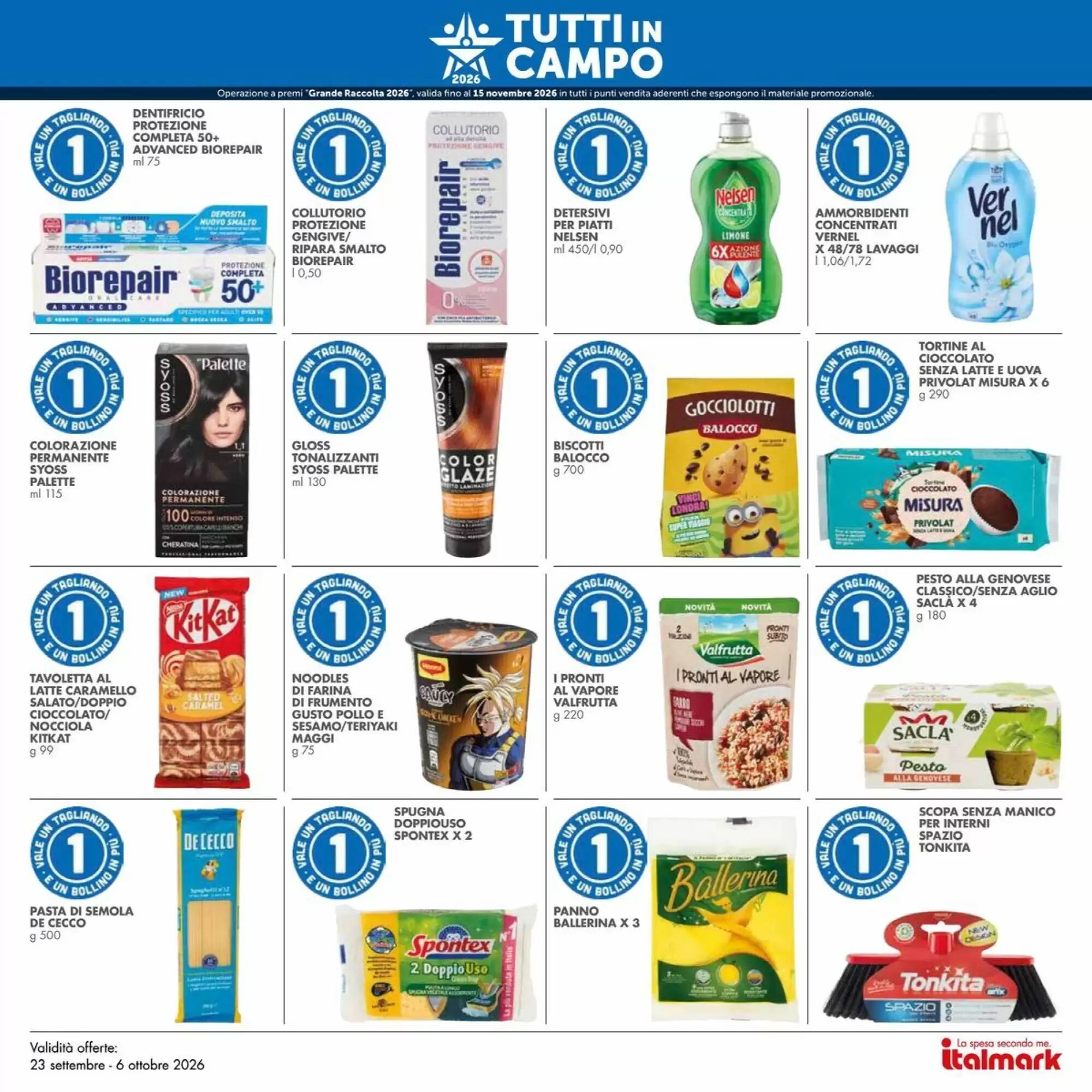 Volantino promozionale Italmark  valide dal 24/09/2026 - Pagina 32.