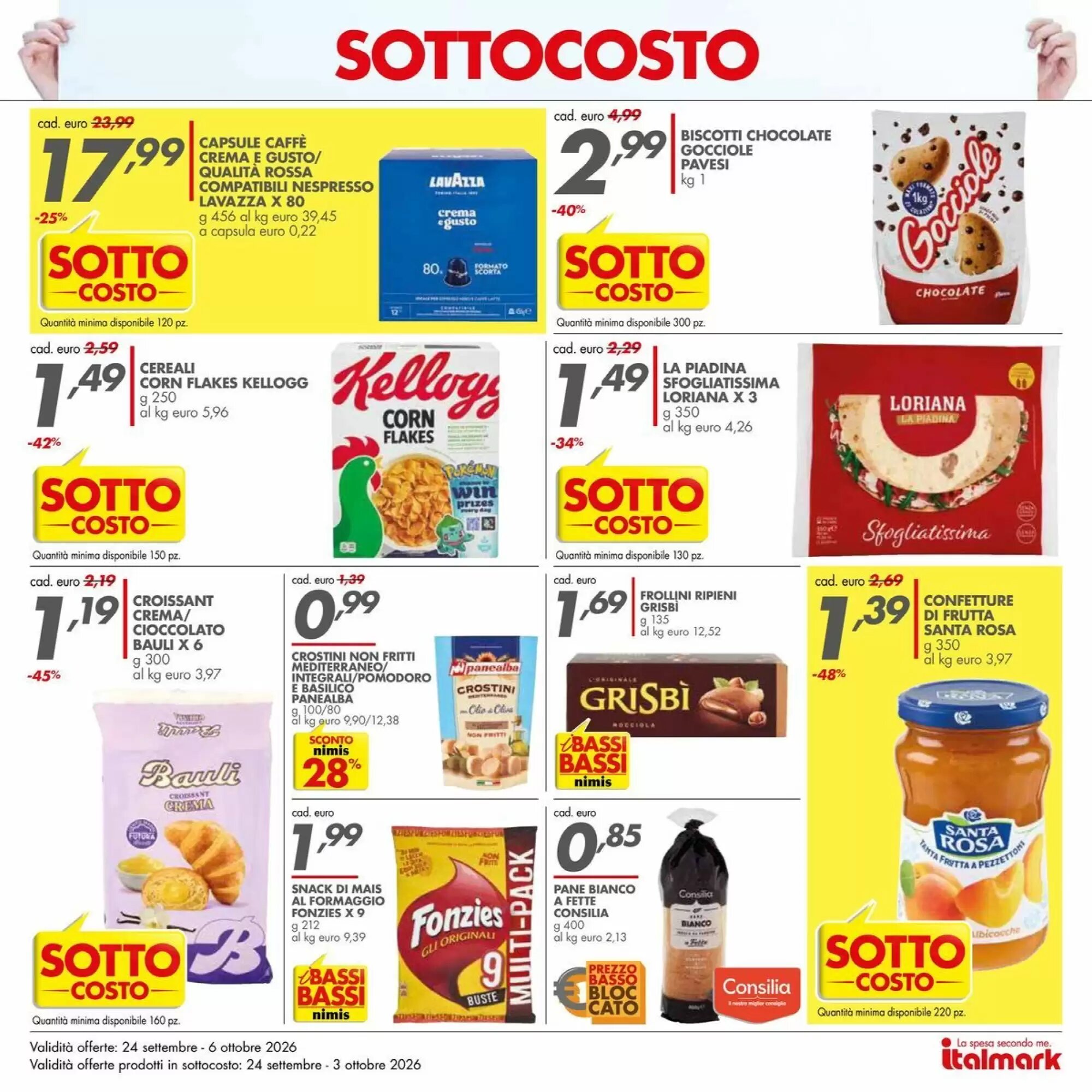Volantino promozionale Italmark  valide dal 24/09/2026 - Pagina 4.