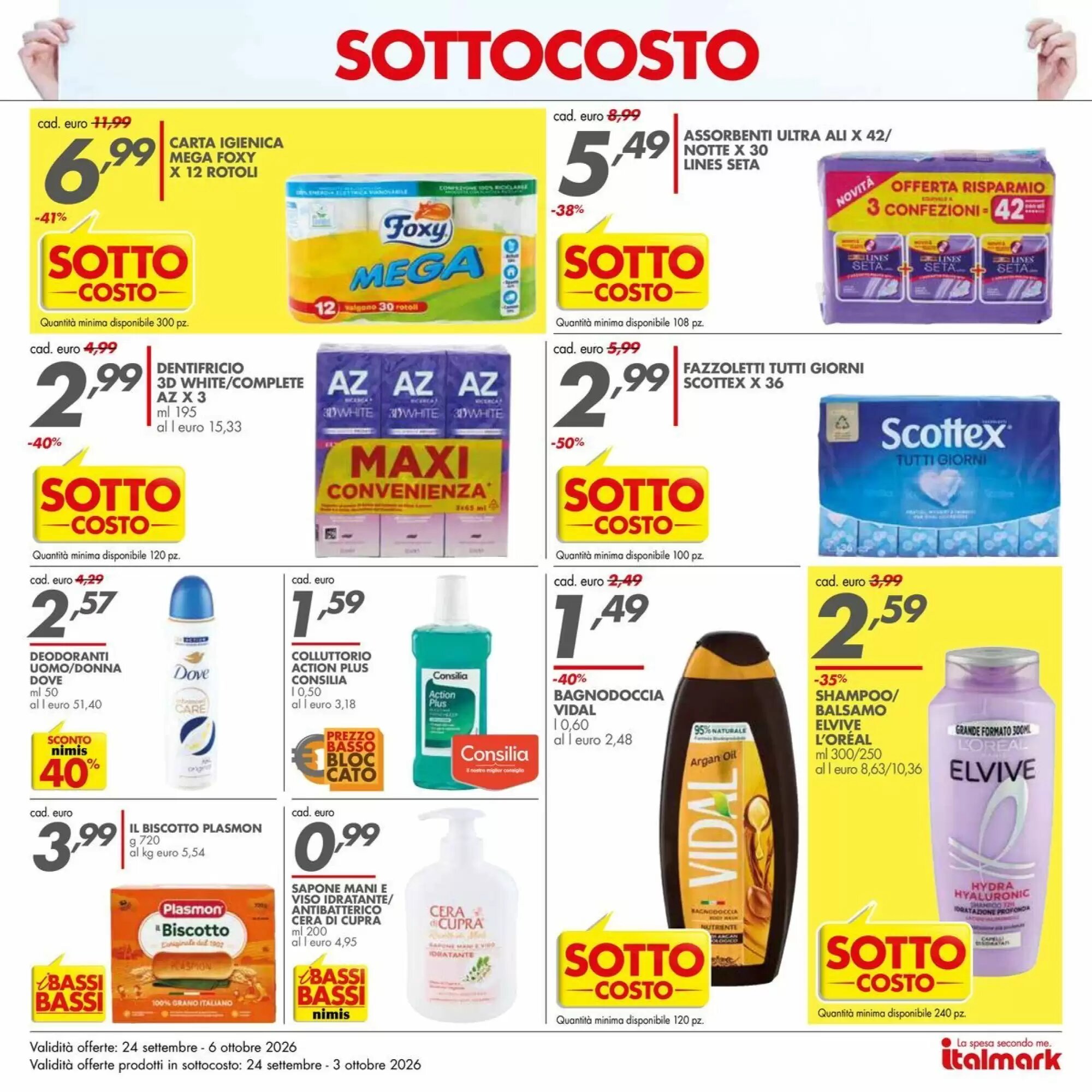 Volantino promozionale Italmark  valide dal 24/09/2026 - Pagina 6.
