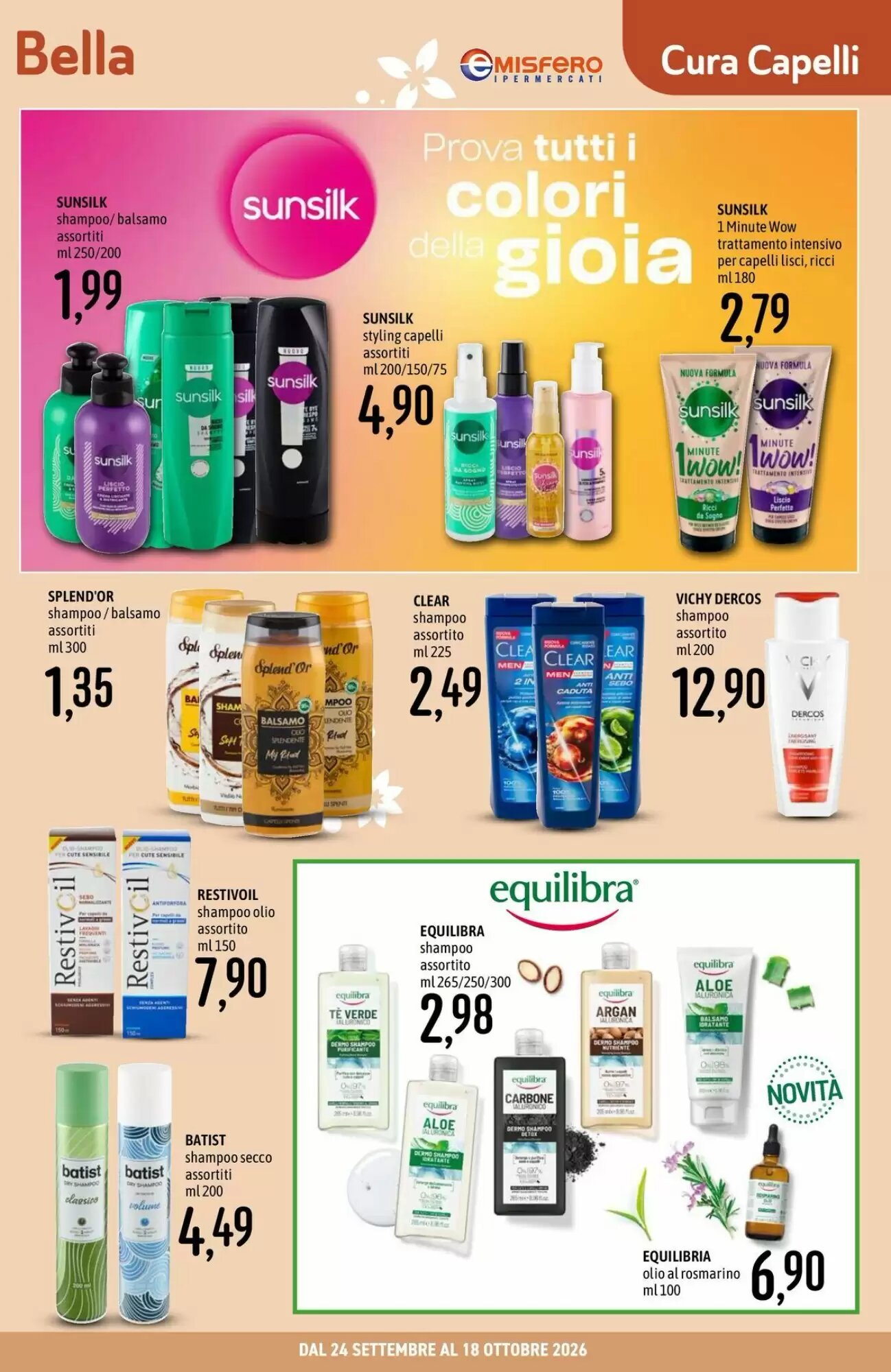 Volantino promozionale Emisfero  valide dal 24/09/2026 - Pagina 13.